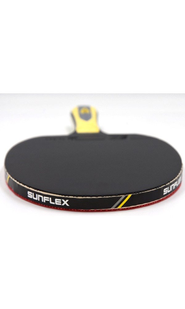 Sunflex Tischtennisschläger Strike C35 - mit 2,0mm Schwamm und Taipan-Belag, ITTF zugelassen