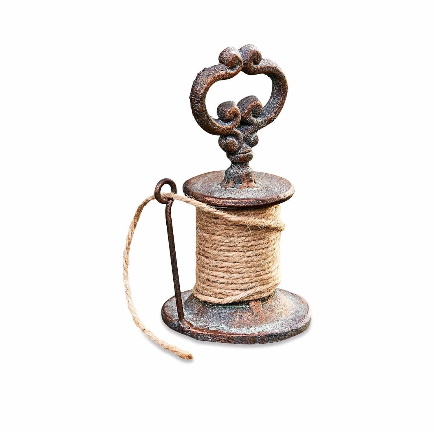 Mirabeau Gartenfigur Schnurhalter Senerie braun günstig online kaufen