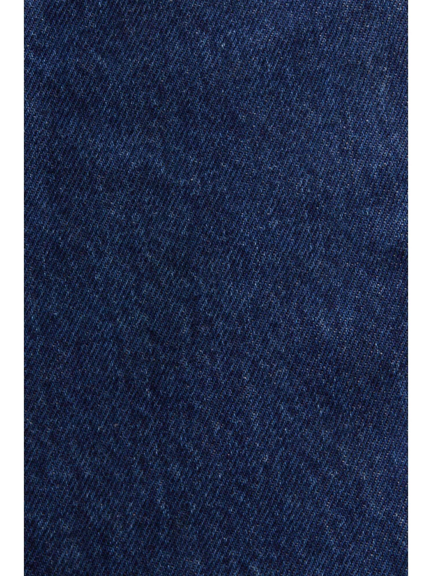 Esprit Bequeme und gerader Passform hohem mit Jeans Bund Jeans