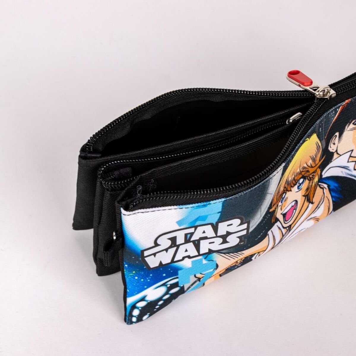 cm x 22,5 Star Wars Schwarz Dreifaches x 11,5 Wars 2 Federtasche Star Mehrzweck-Etui