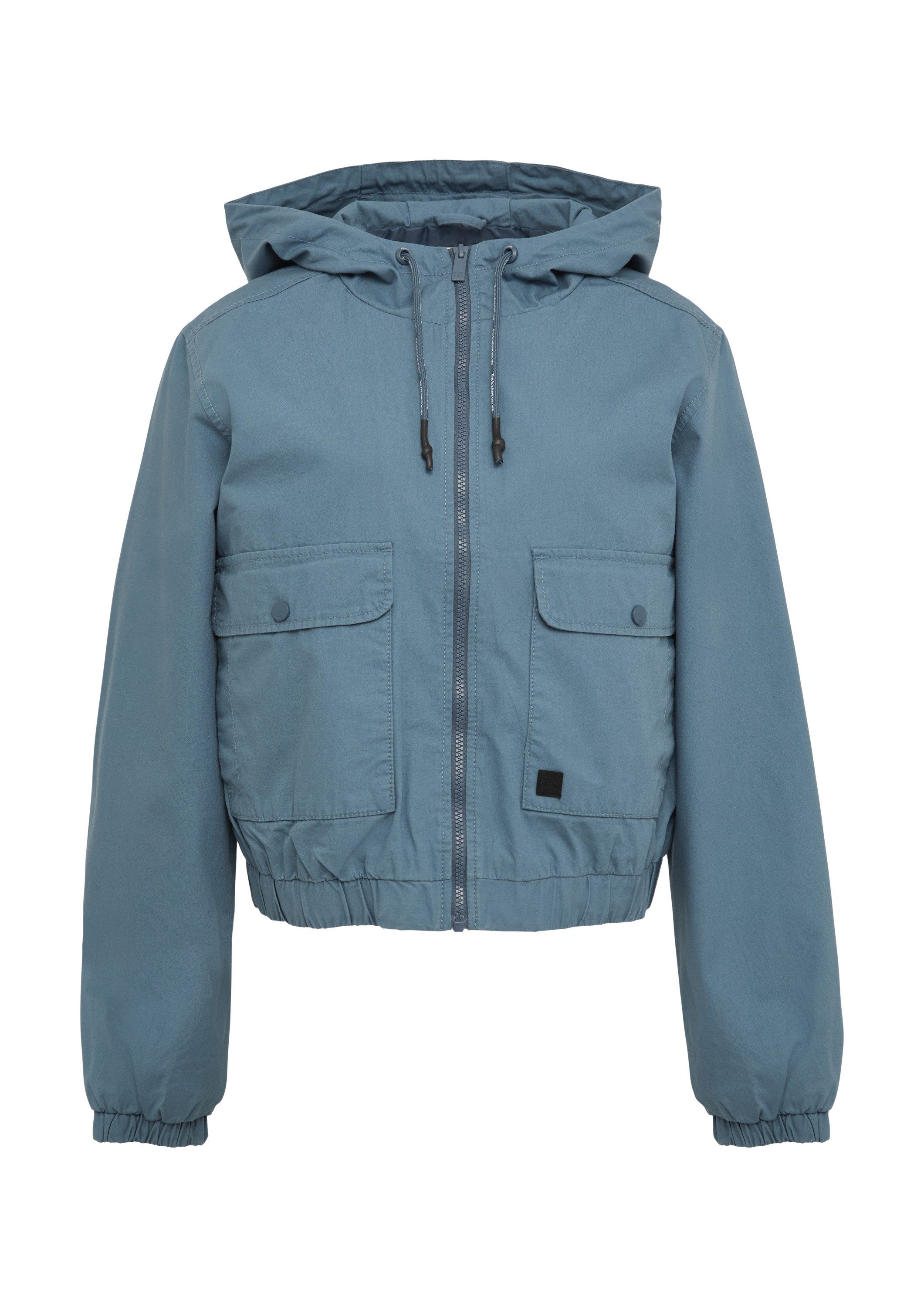 QS Funktionsjacke Outdoor-Jacke Blouson aus Baumwolle günstig online kaufen
