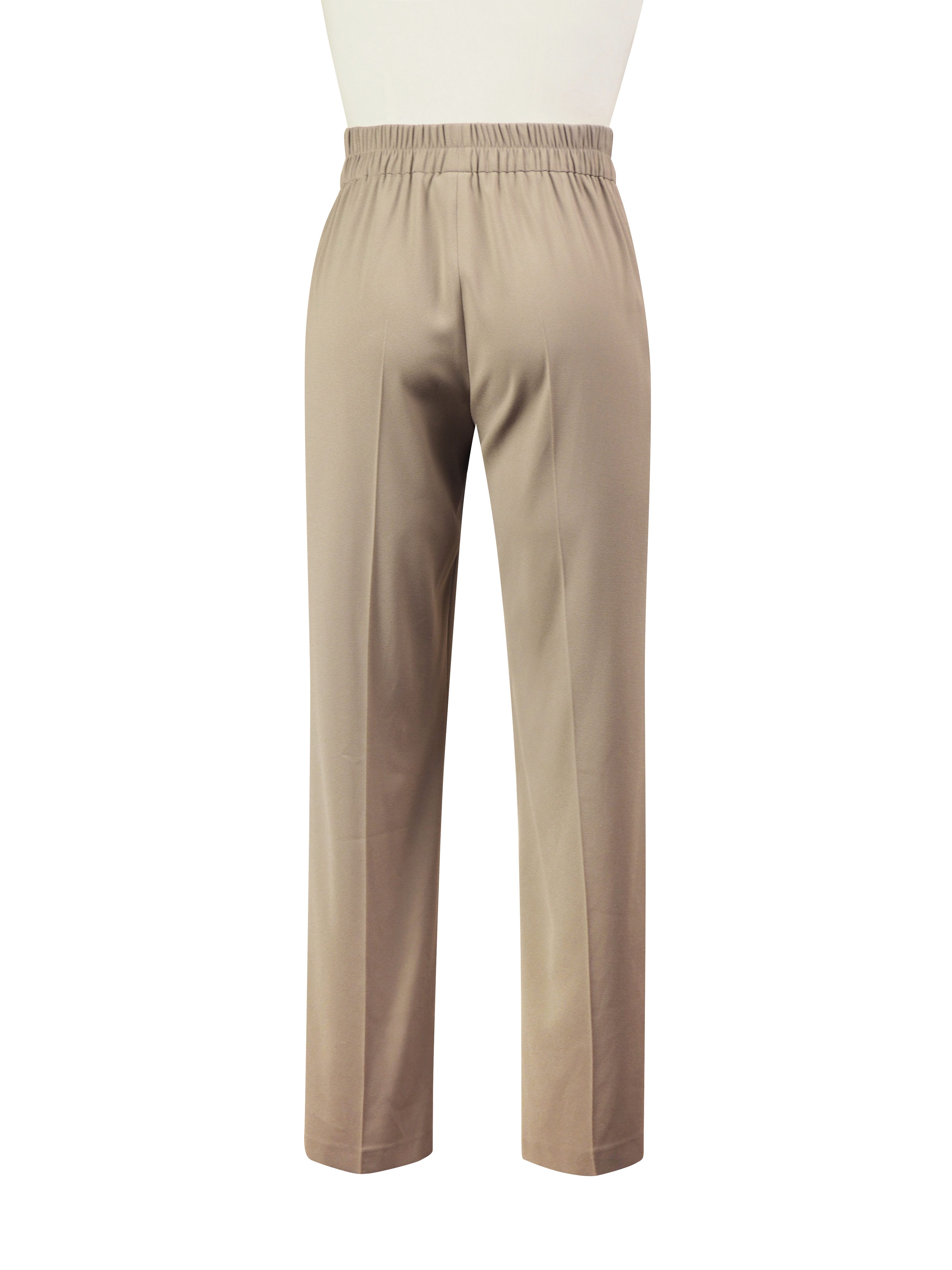 HERMANN LANGE Collection Bundfaltenhose mit elastischem Bund