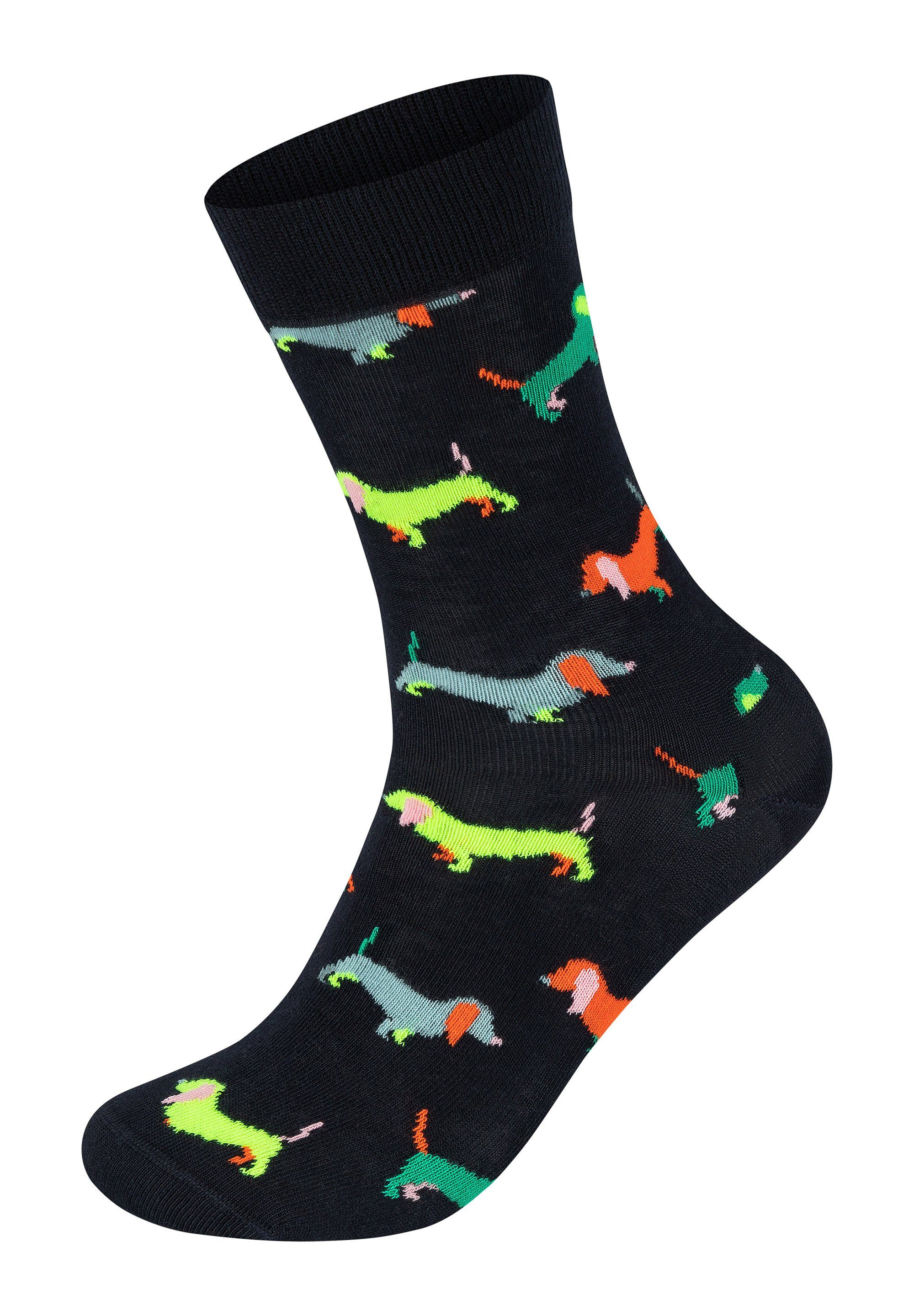 Socks Love-Jumbo Climbing-Puppy Basicsocken Aus weicher Baumwolle Happy Dot