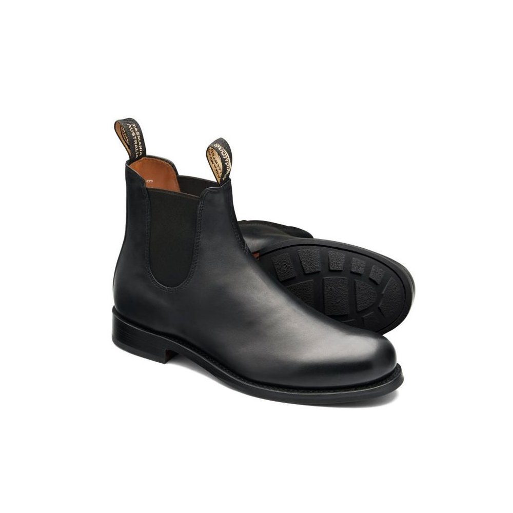 Blundstone 156 Pull-ON Goodyear Welt Black Premium Leather (Heritage Series) Stiefel