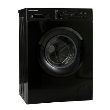 Telefunken Waschmaschine W-01-52-B, 5 kg, 1000 U/min, Mit Mengenautomatik und Überlaufschutz, 15 Programme