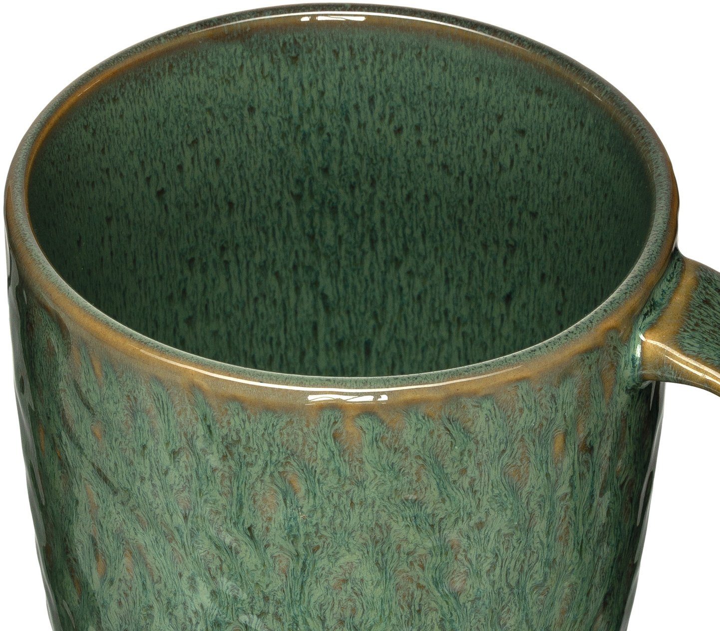 ml, Matera, LEONARDO grün 430 6-teilig Becher Keramik,