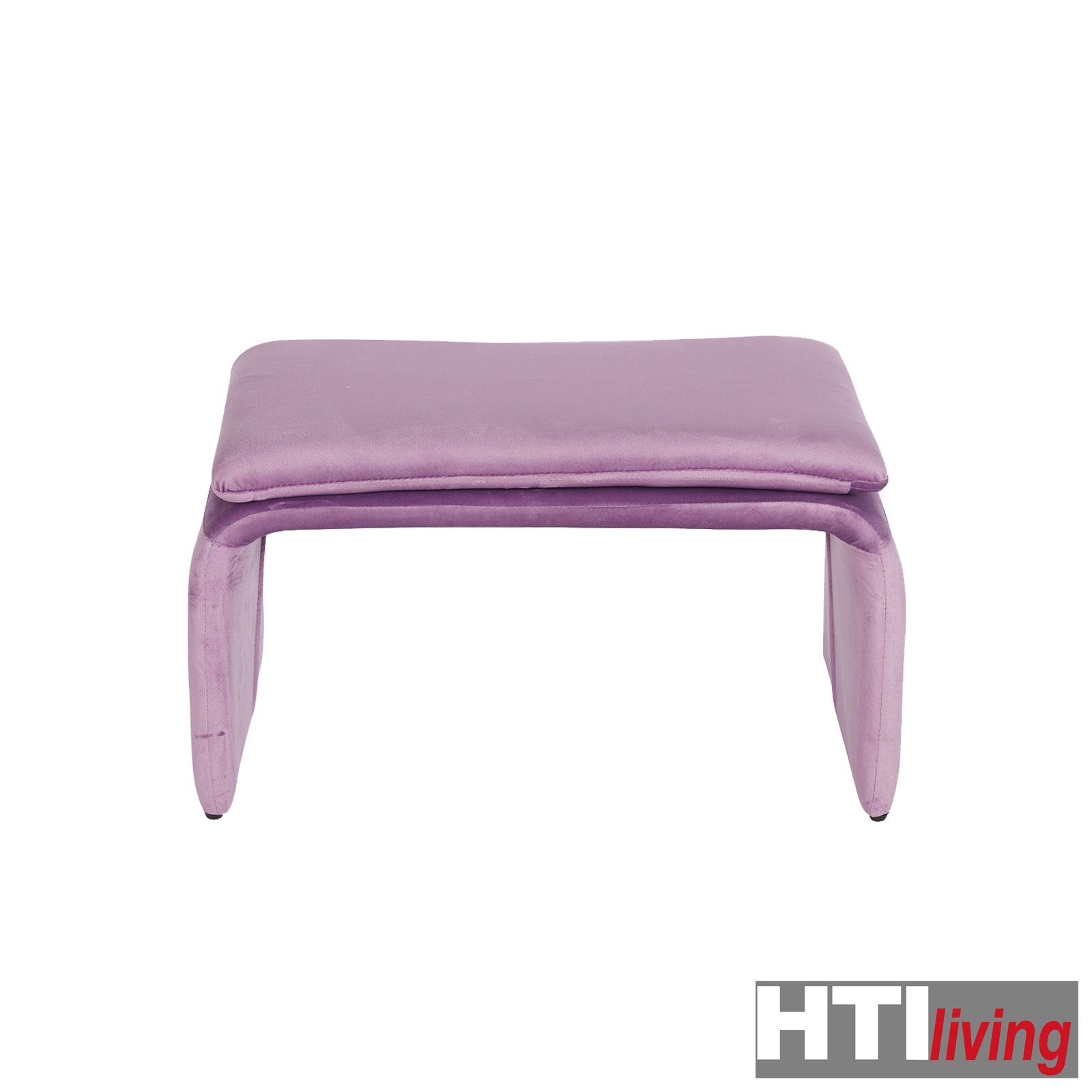 1 St), HTI-Living Sitzhocker Sitzhocker Unifarben (Stück, Violett Hocker Vance