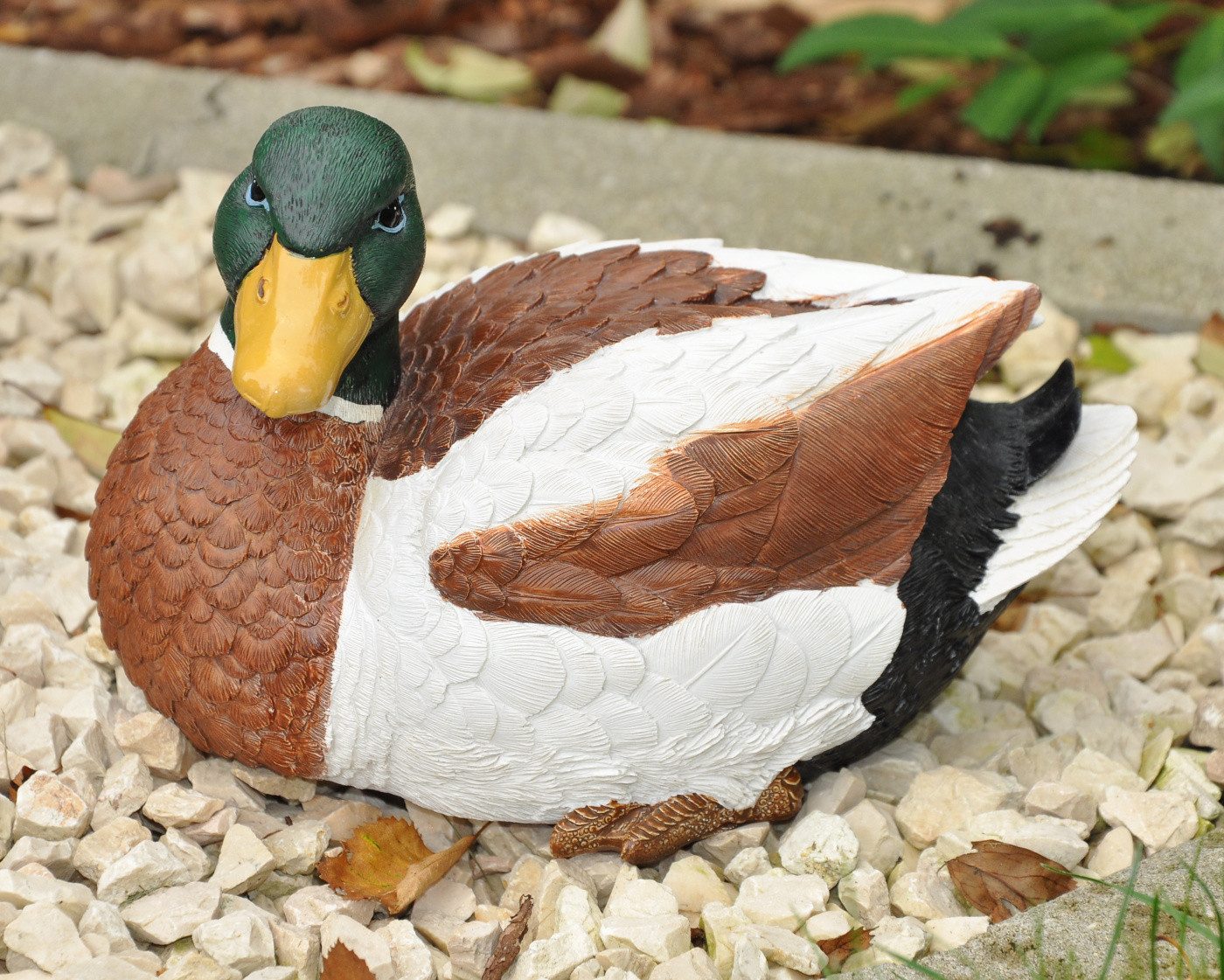 dazikemo Gartenfigur Dekofigur Gartenfigur Ente 22 günstig online kaufen