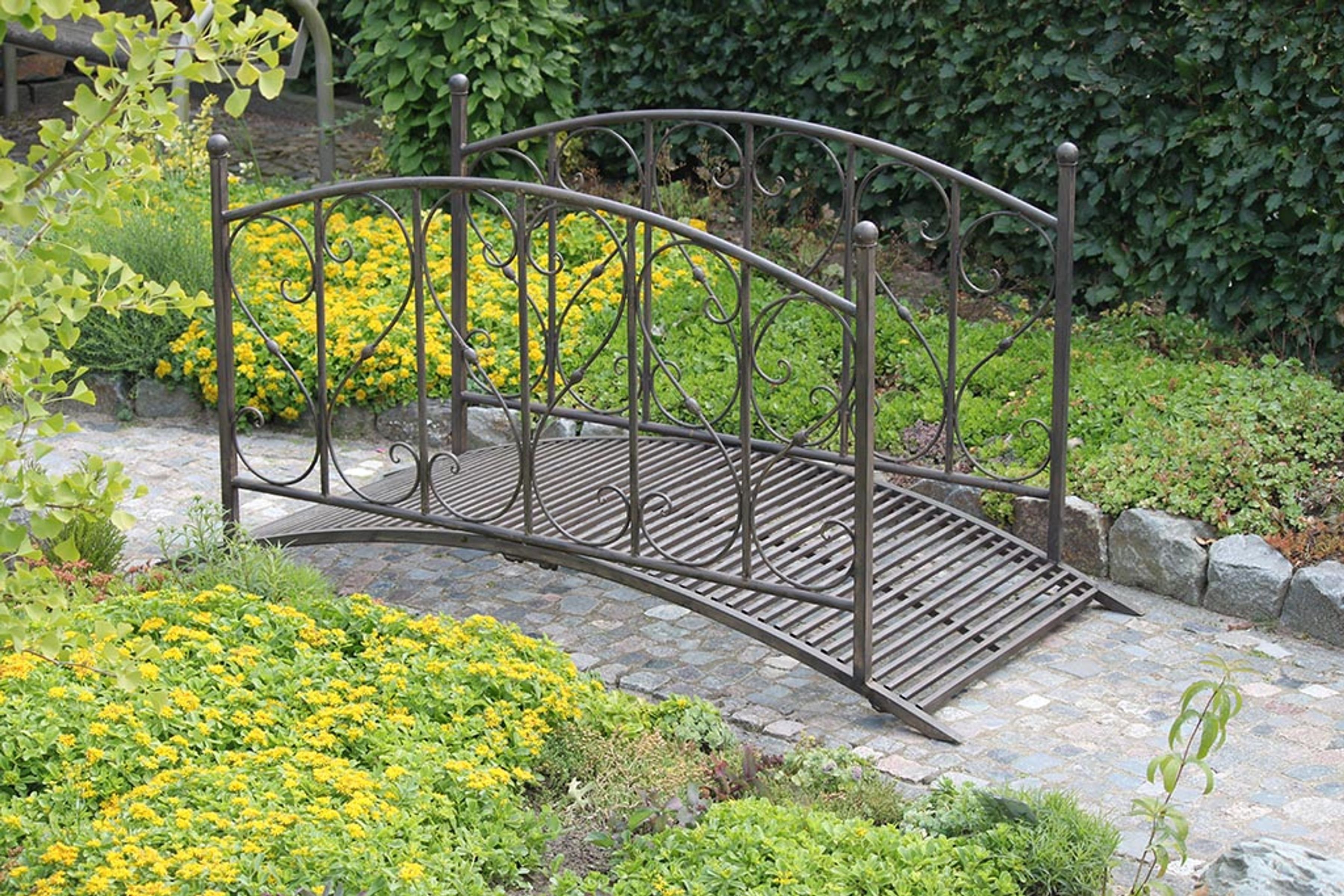 Gravidus Zierbrücke Gartenbrücke Metallbrücke Teichsteg günstig online kaufen
