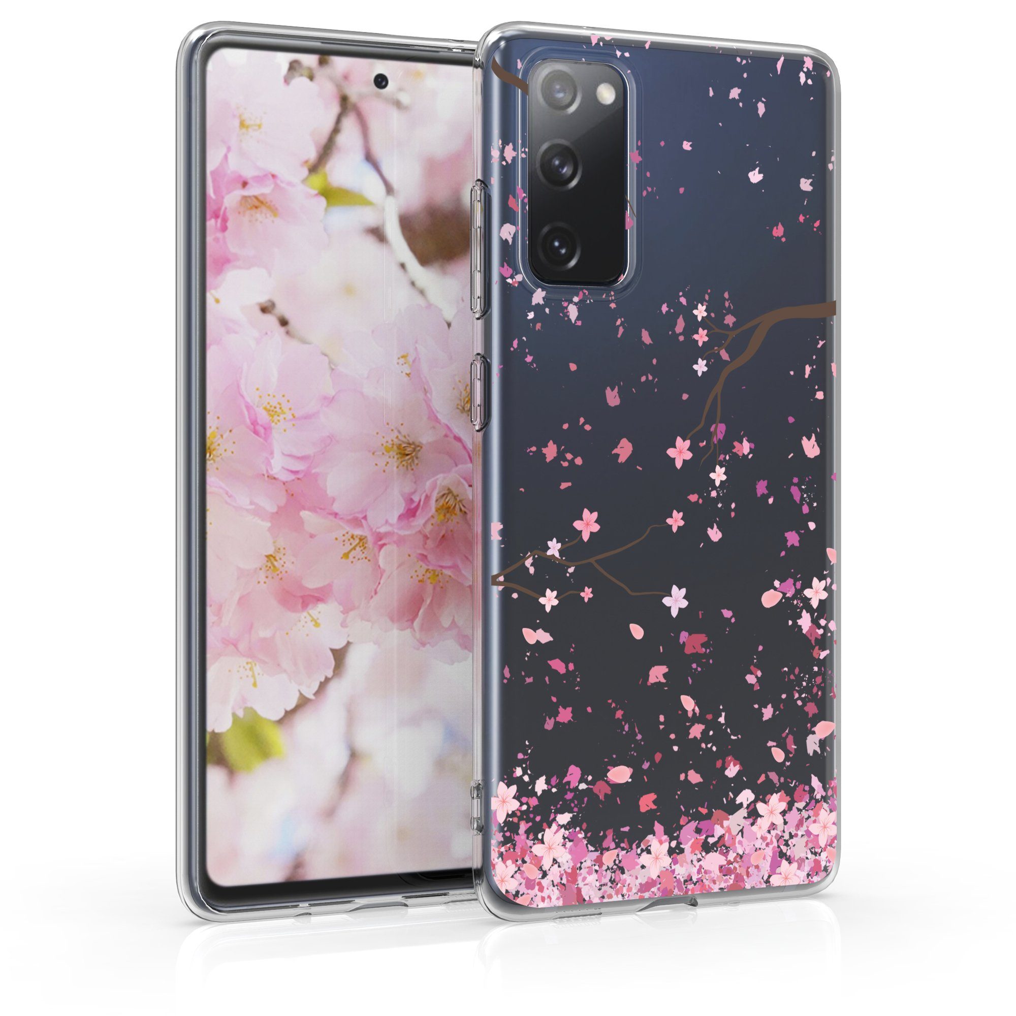 kwmobile Handyhülle Case für Samsung Galaxy S20 FE, Hülle Silikon transparent - Silikonhülle