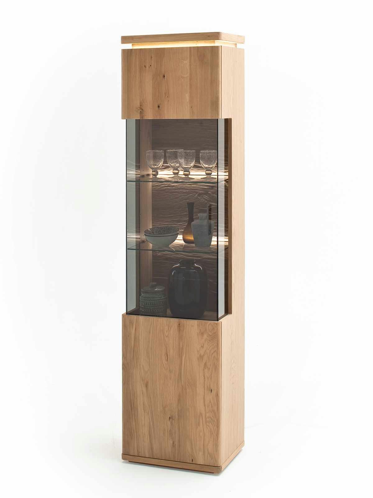Casamia Vitrine Vitrine Braga Glasvitrine 1-türig günstig online kaufen