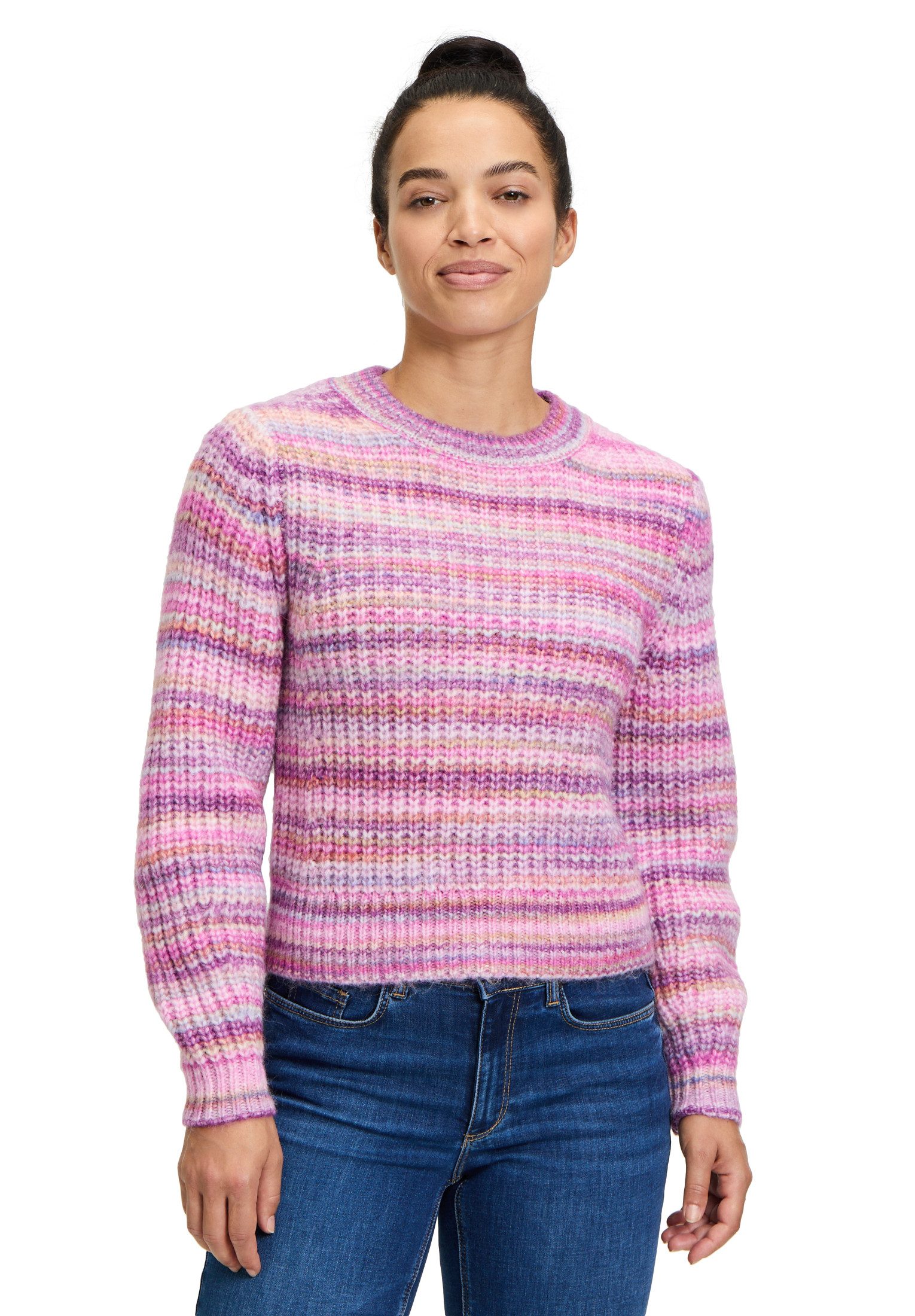 Strickpullover Betty & Co Damen Strickpullover mit Effektgarn