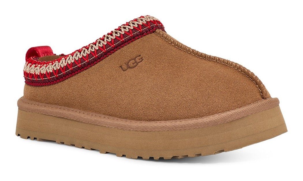 UGG K TAZZ Hausschuh Plateau Clog, Mule, Hausschuh mit modischer Zierborte