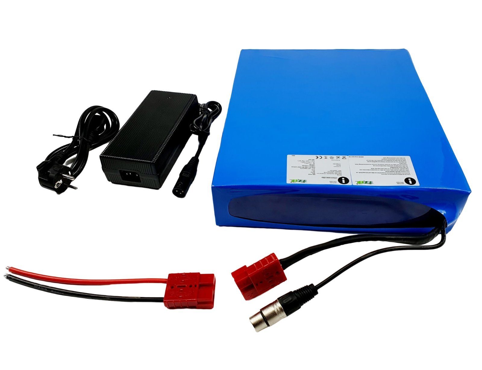 TZIpower 60V 20Ah Akkupack Pedelec e-bike Akku Umbausatz Scooter Boot Akkupacks (60 V)