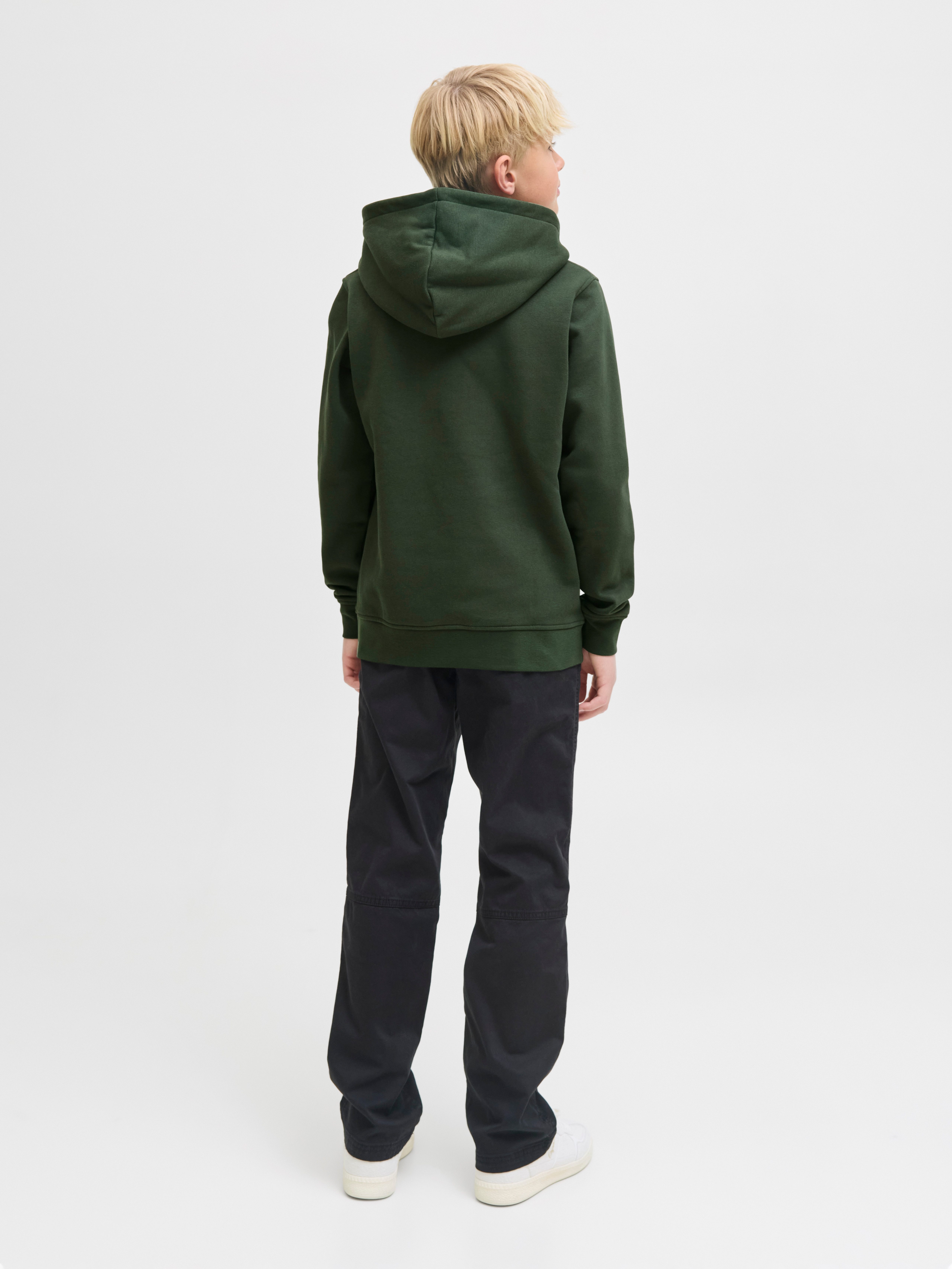 Jack & Jones Junior Kapuzensweatshirt JJESOHO SWEAT HOOD NOOS JNR Baumwollmischung, relaxed fit