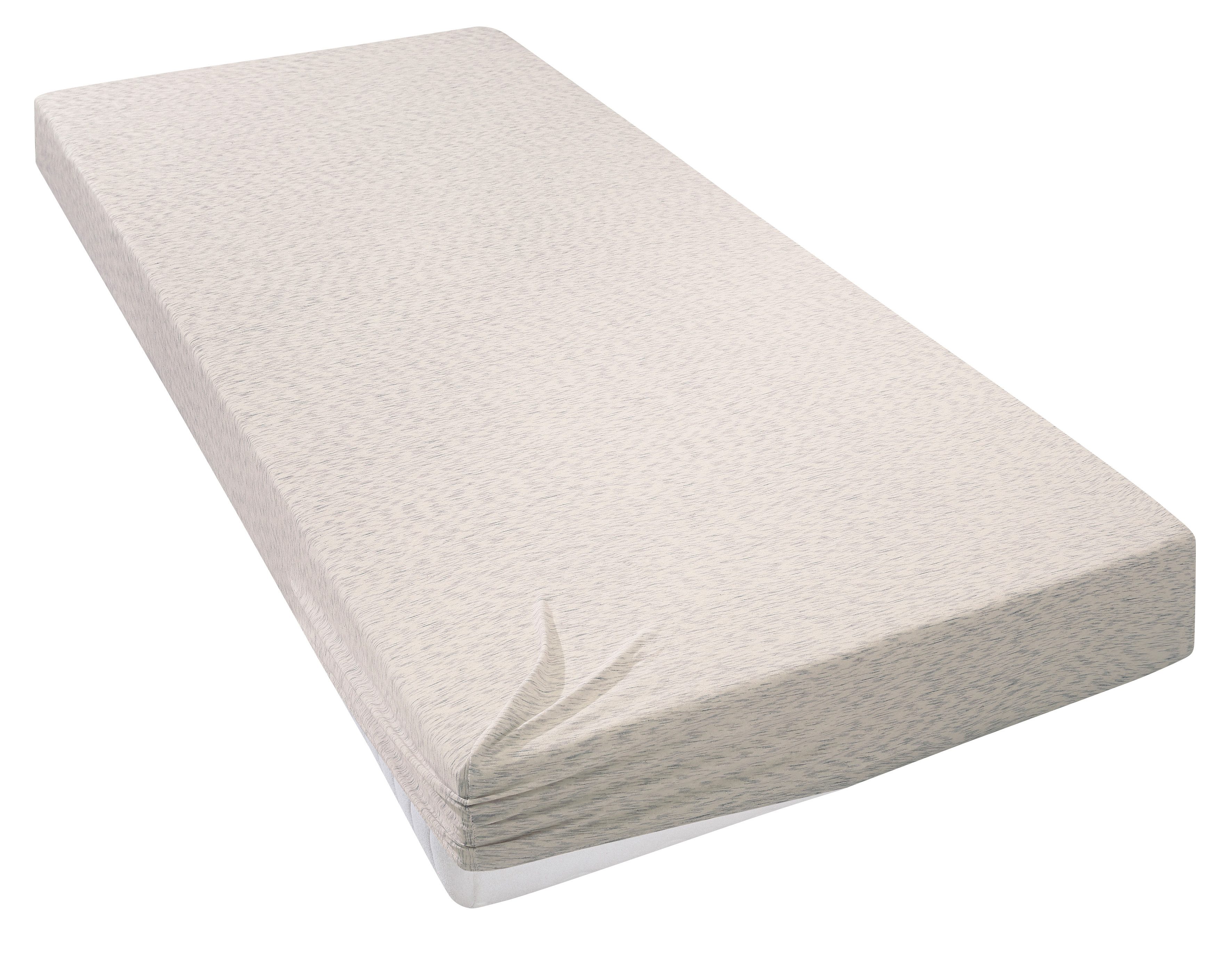 OTTO home Spannbettlaken Strawberry in Gr. 90x200, 140x200 oder 180x200 cm, Polycotton, Gummizug: rundum, (2 Stück), für Matratzen bis 18cm Höhe, Spannbetttuch, Baumwollmischung