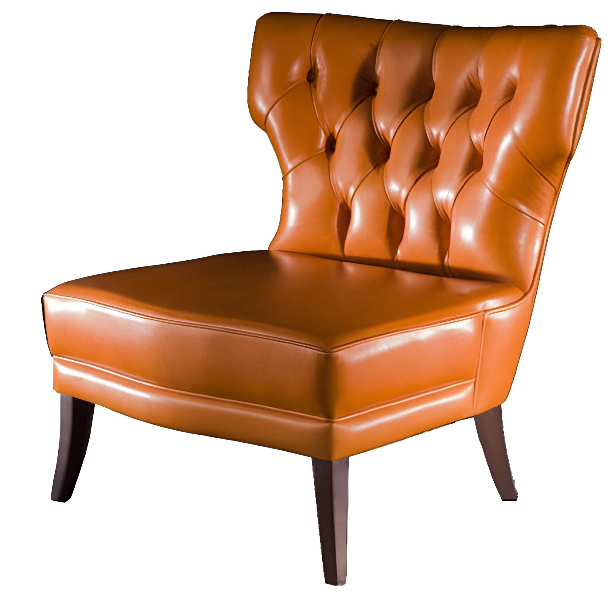 Xlmoebel Chesterfield-Sessel Chesterfield Leder Sessel in edlem Design und hochwertiger Polsterung (1-St., Sessel), Hergestellt in Europa