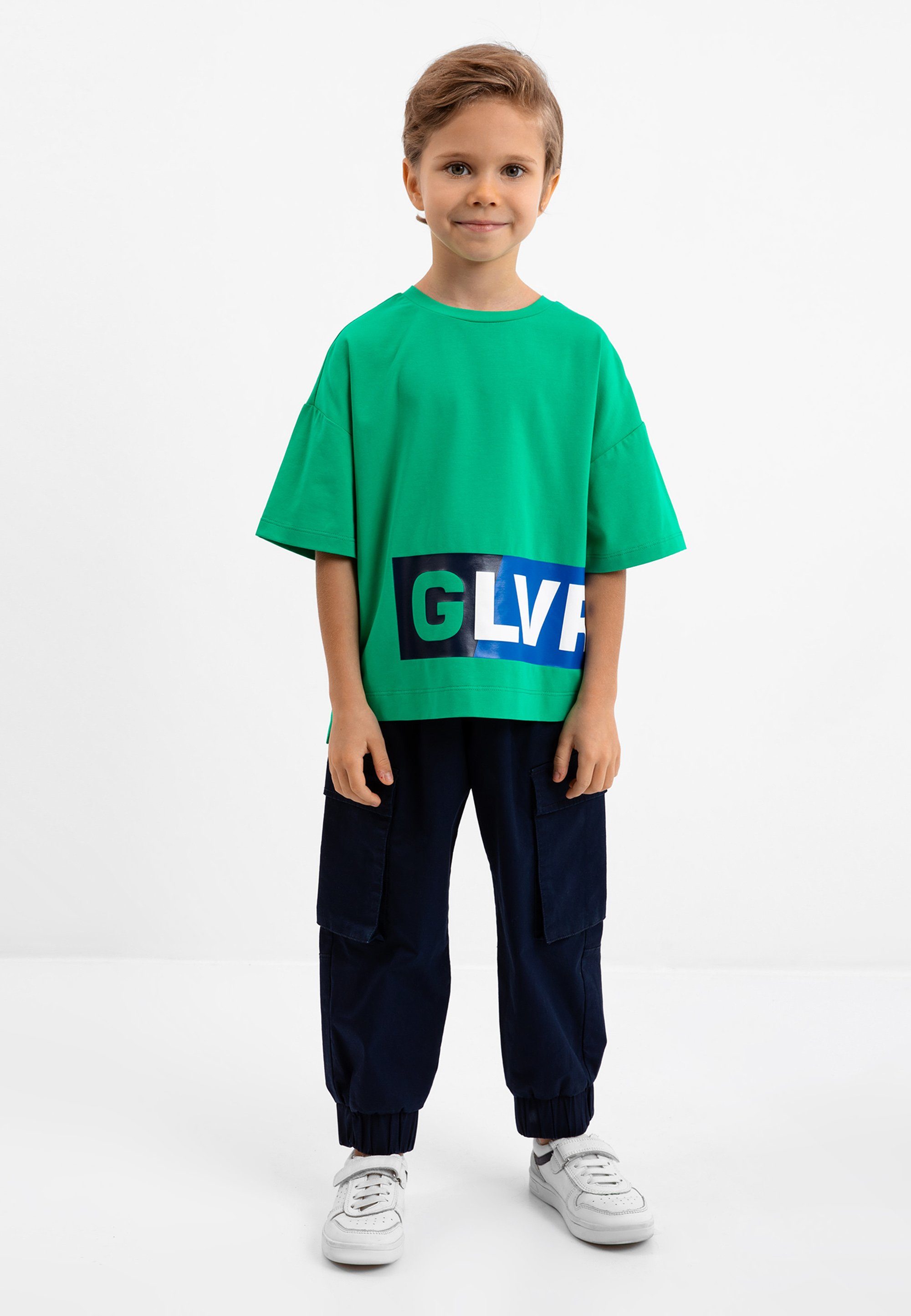 Gulliver Stoffhose mit regulierbarem Bund, Vielseitige Schlupfhose für  Jungen im sportlichen Stil | Stoffhosen
