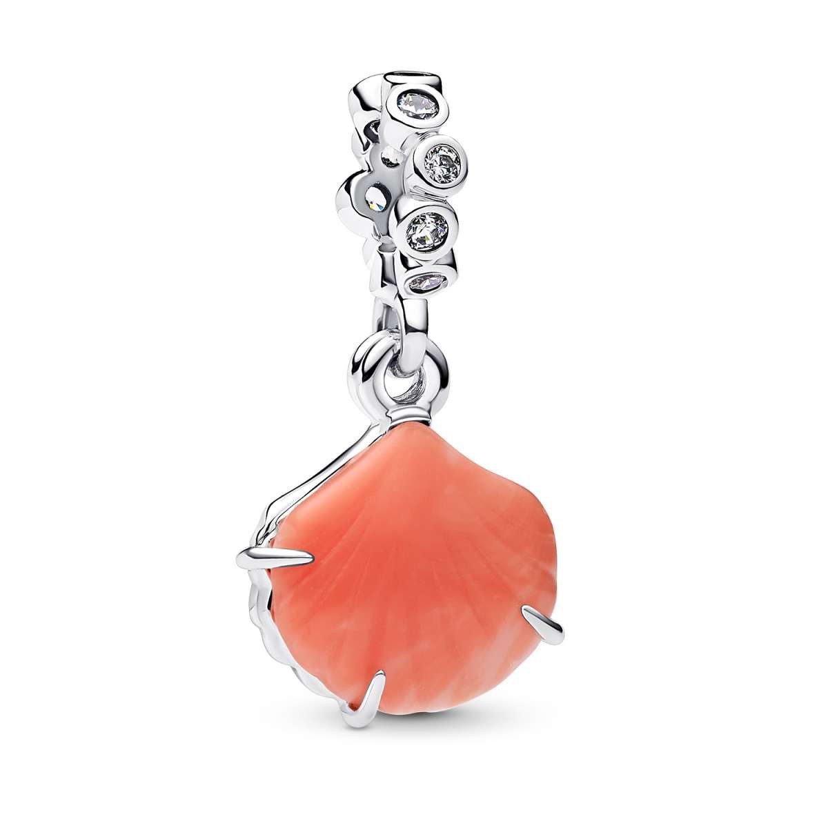 Pandora Charm Kugel 793821C01, Anhänger Silber Muschel
