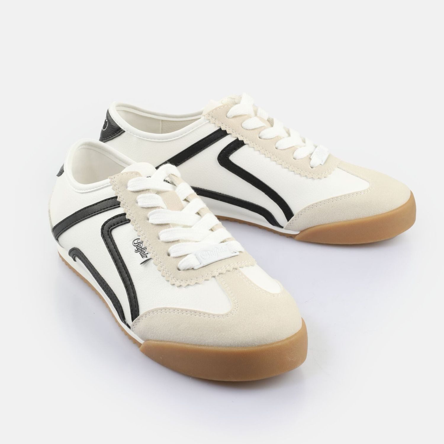 Buffalo Buffalo Java Sneaker Weiß Creme Sneaker
