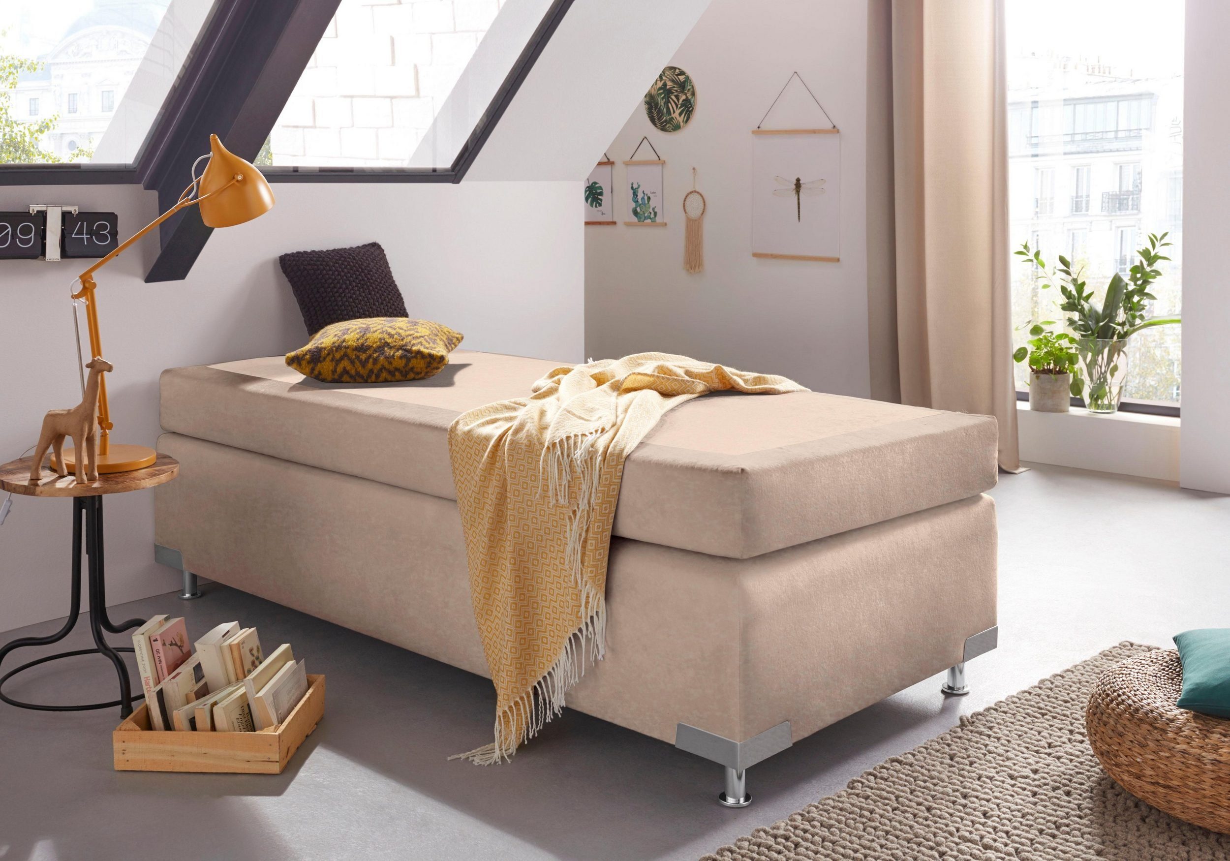 Westfalia Schlafkomfort Boxspringbett Holland, ohne Kopfteil, günstig online kaufen
