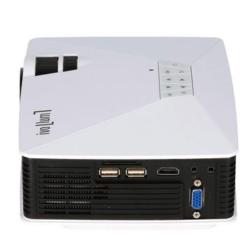 Celexon HBP-1000 LED-Beamer (1200 lm, 1000:1, 800 x 480 px, schwarz / weiß)