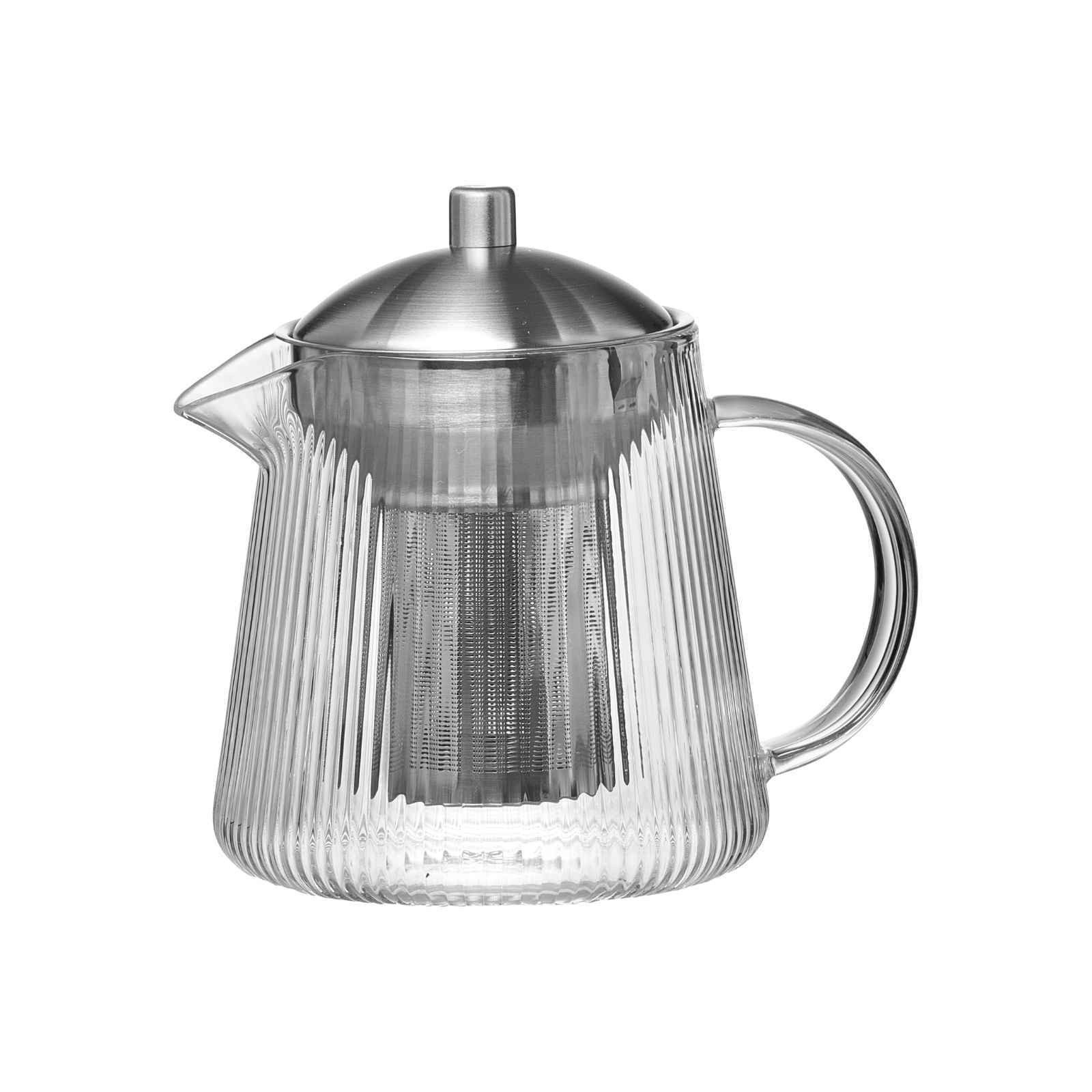 Ritzenhoff & Breker Teekanne Jive Teekanne mit Edelstahlsieb 800 ml, 800 l, (1x Teekanne, 1-St)