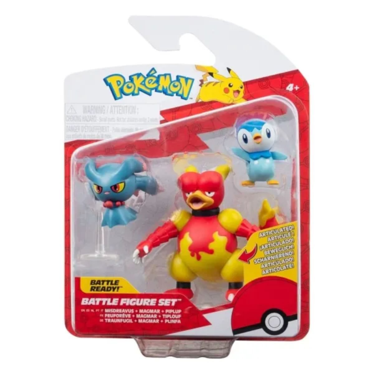 The Pokémon Company International Dekofigur Battle Figure Set P