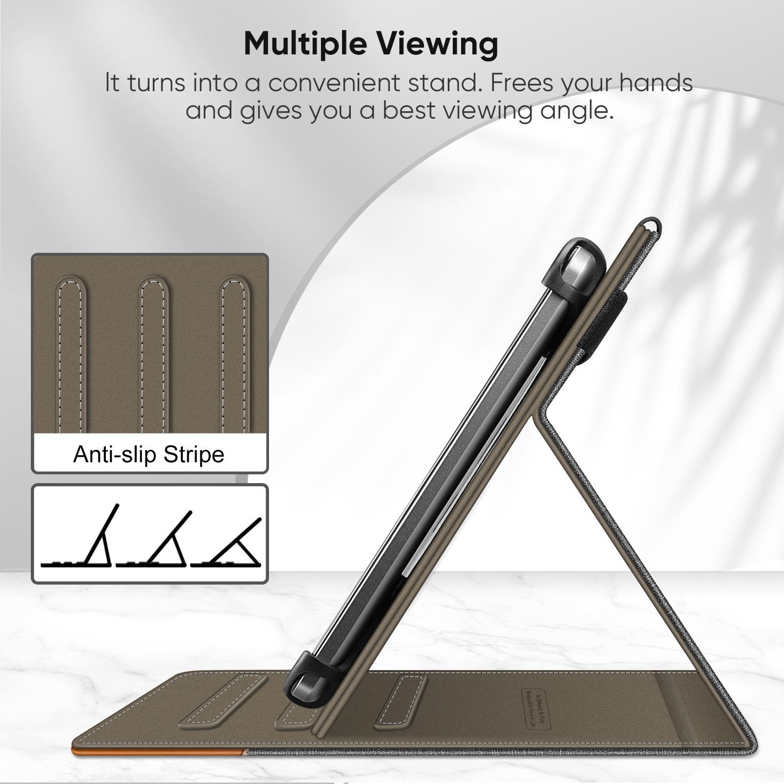 Fintie Tablet-Hülle Universal Hülle für Blackview Tab60 WiFi Tablet 10''/Tab 70/Tab 80 10" – Bild 3 von 5