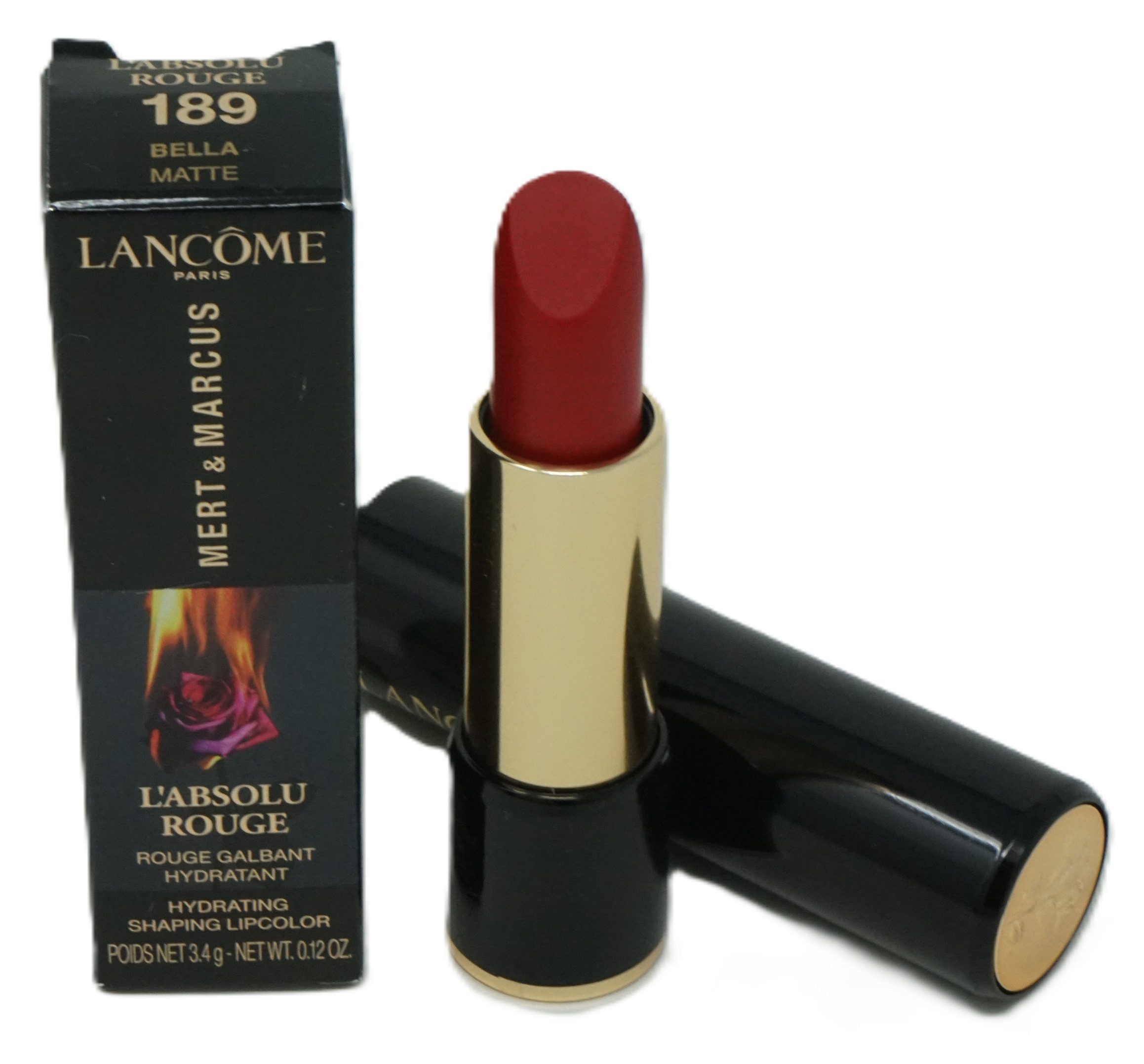 LANCOME Lippenstift Lancome L'Absolu Rouge Shaping Lippenstift 3,4g 189 Bella Matte