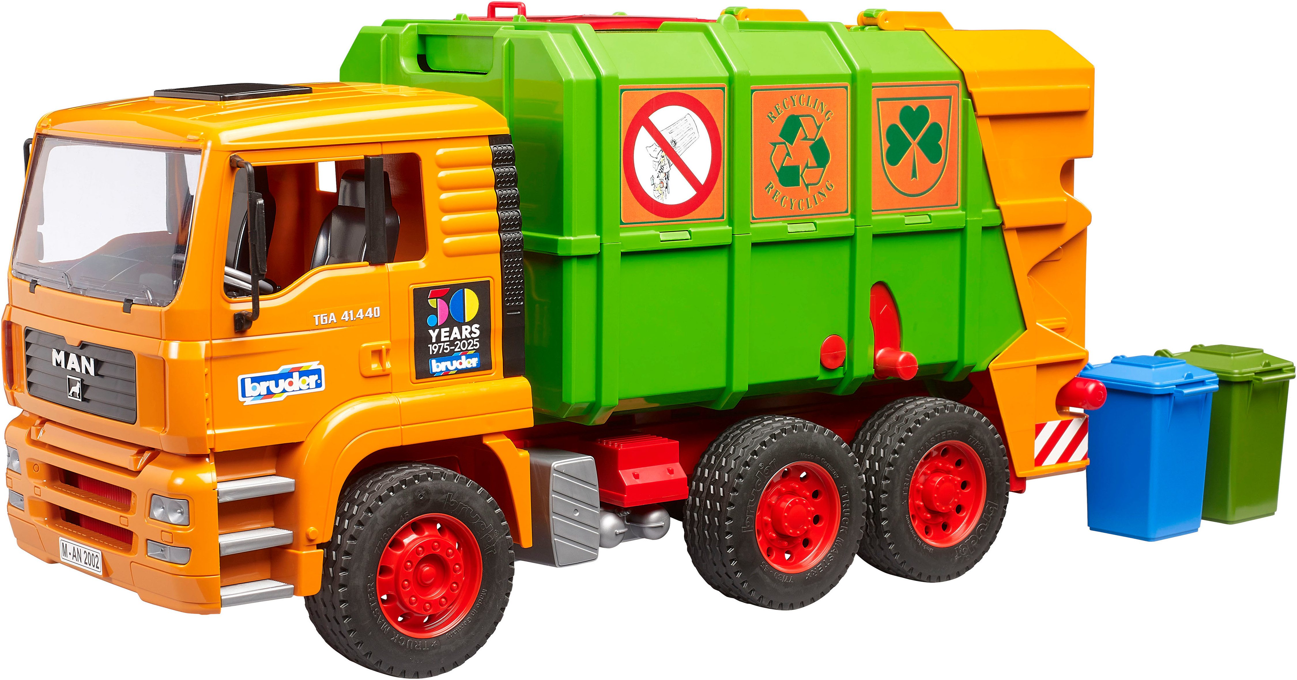 Bruder® Spielzeug-LKW Müll-LKW MAN TGA 50 Jahre (01056), Made in Europe günstig online kaufen