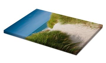 Posterlounge Leinwandbild Reiner Würz, Strandaufgang durch die Dünen, Badezimmer Maritim Fotografie