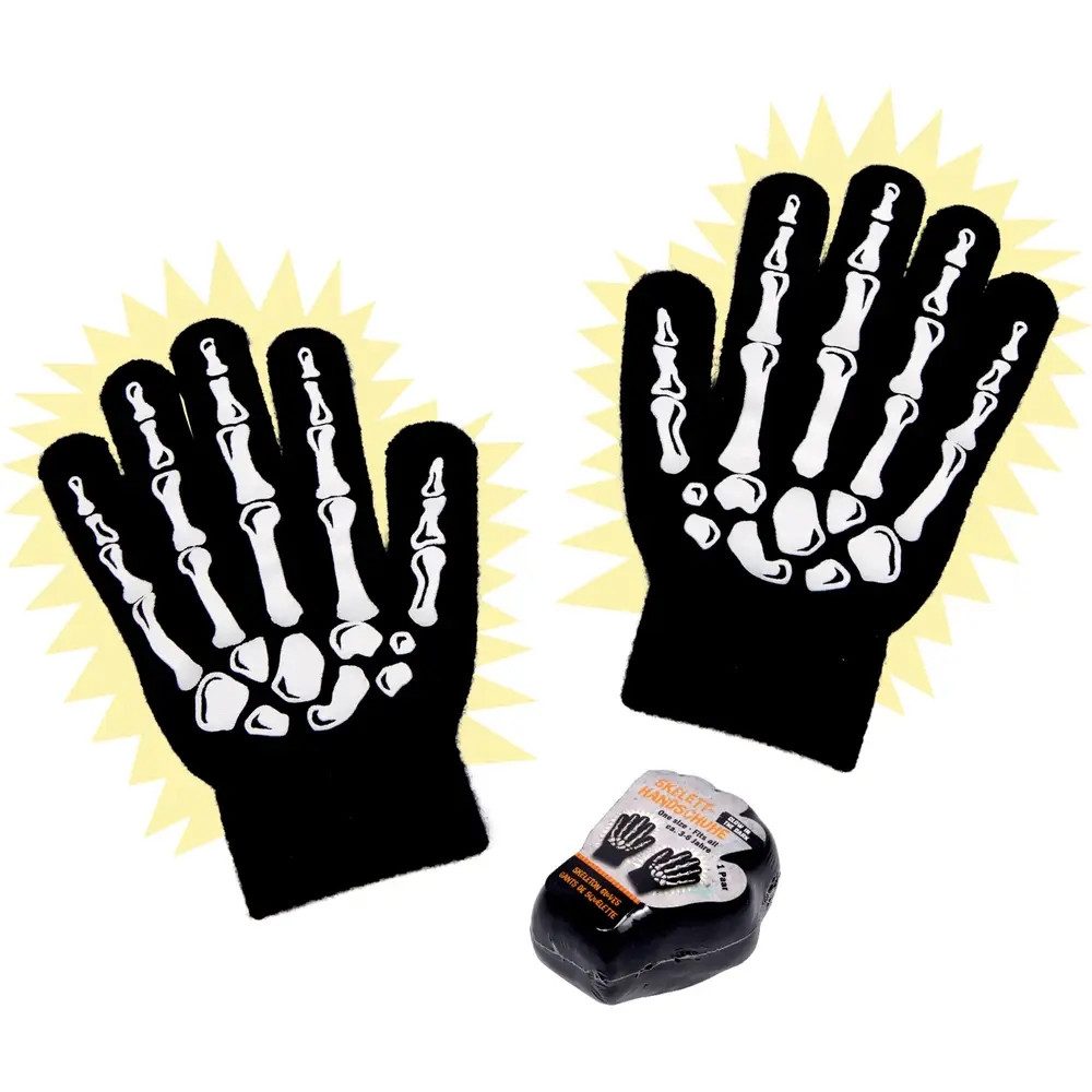COPPENRATH DIE SPIEGELBURG Fleecehandschuhe Skelett-Handschuhe