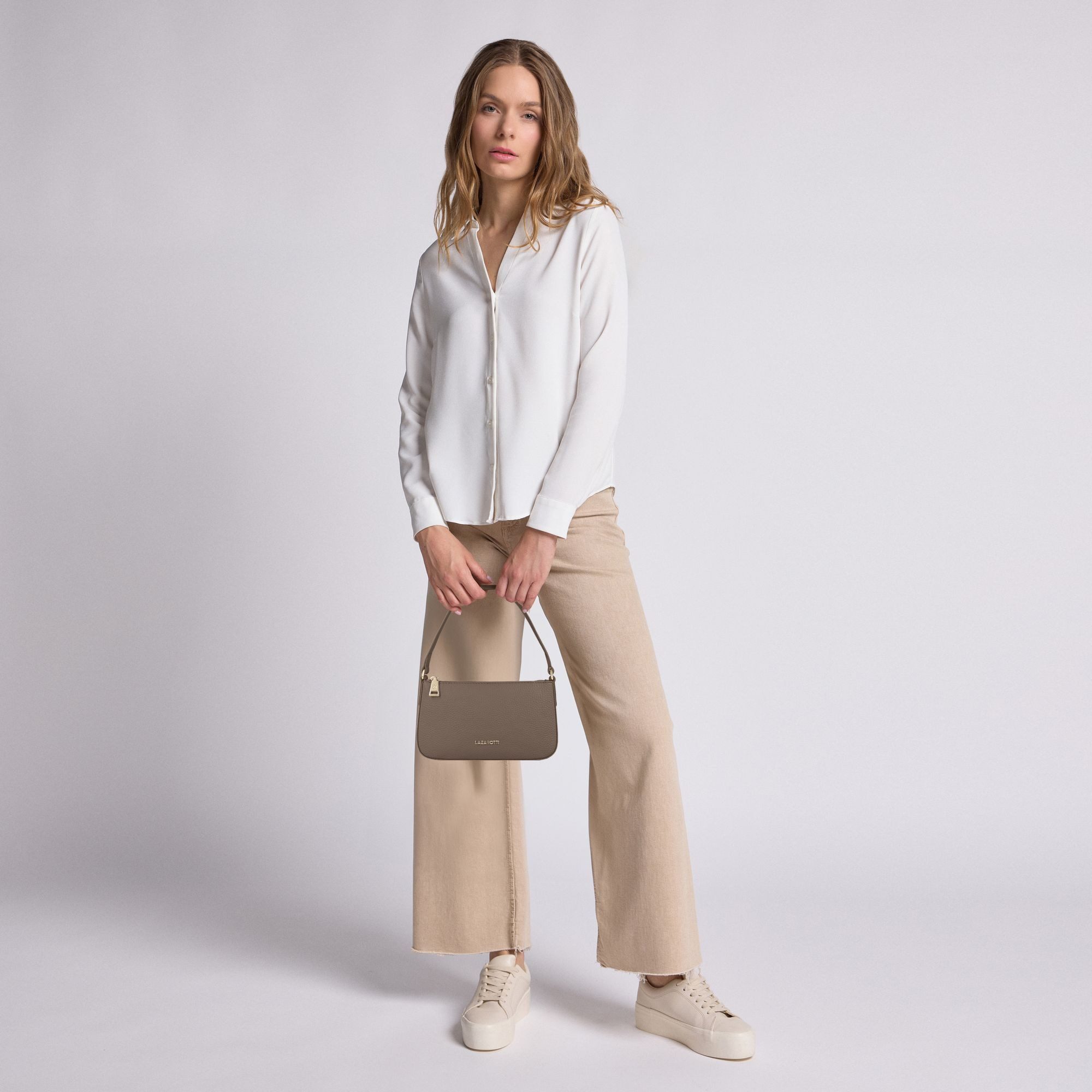 Lazarotti Schultertasche Bologna Leather, Leder günstig online kaufen