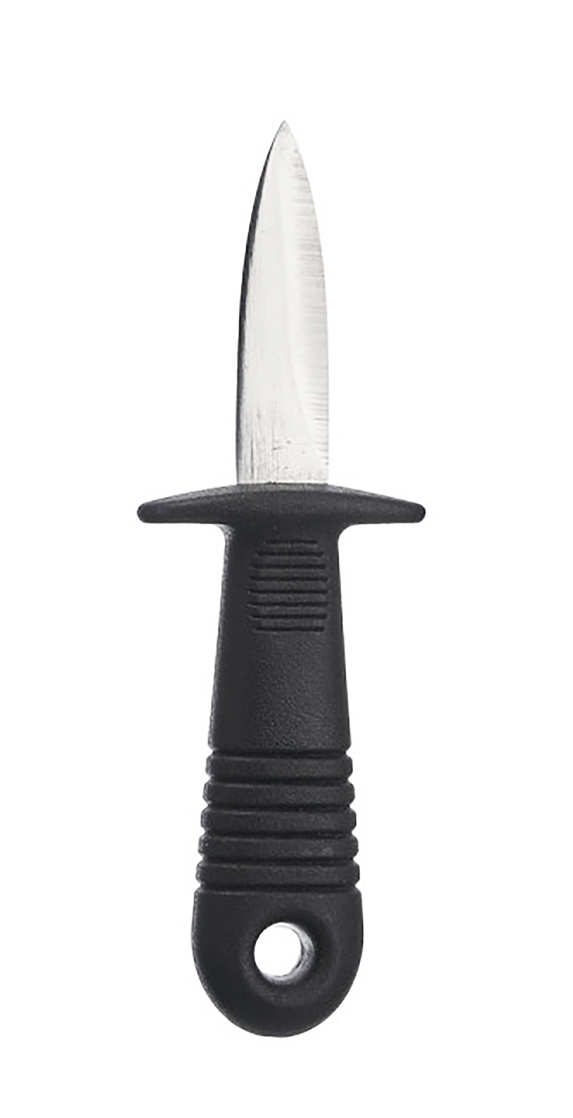 KINVARA Austernmesser AUSTERNMESSER 15cm Edelstahl Austernöffner Austernbrecher 01, mit Fingerschutz Messer Austern Muschelöffner