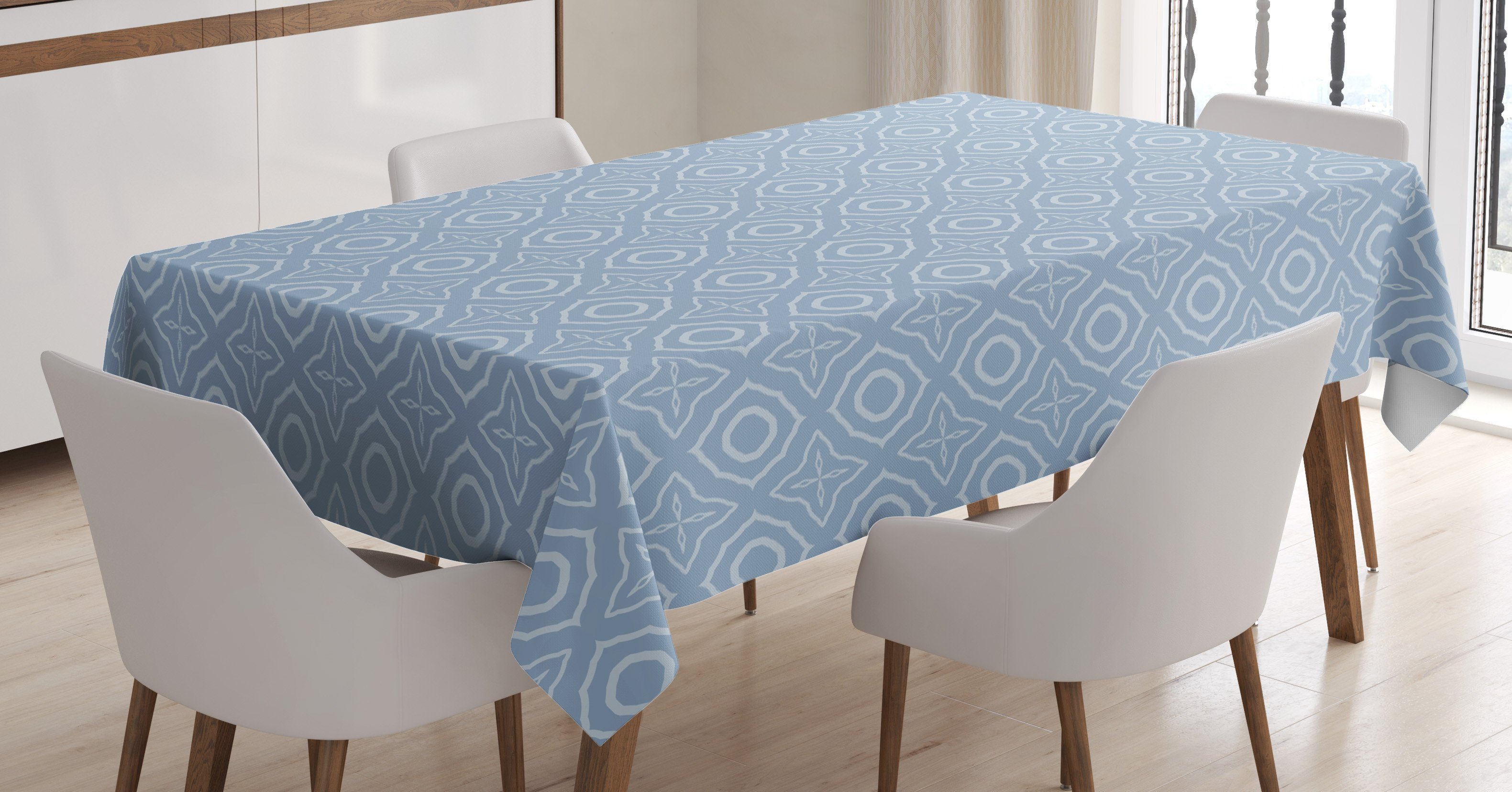 Farben, den Außen geometrisch geeignet Tischdecke Für Motive Waschbar Bereich Abakuhaus weiche Abstrakte Klare Farbfest