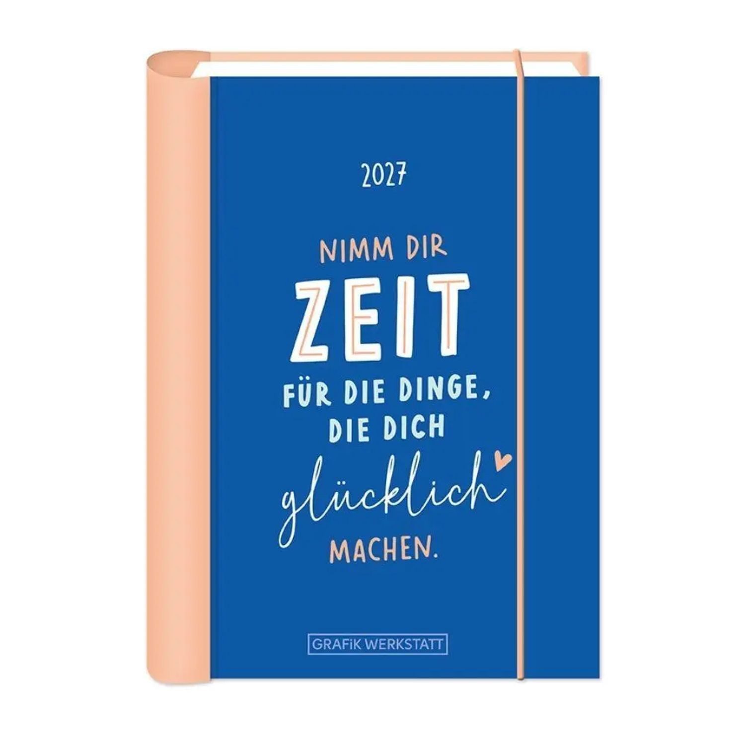 Grafik Werkstatt Taschenkalender Terminplaner 2027 Nimm dir Zeit