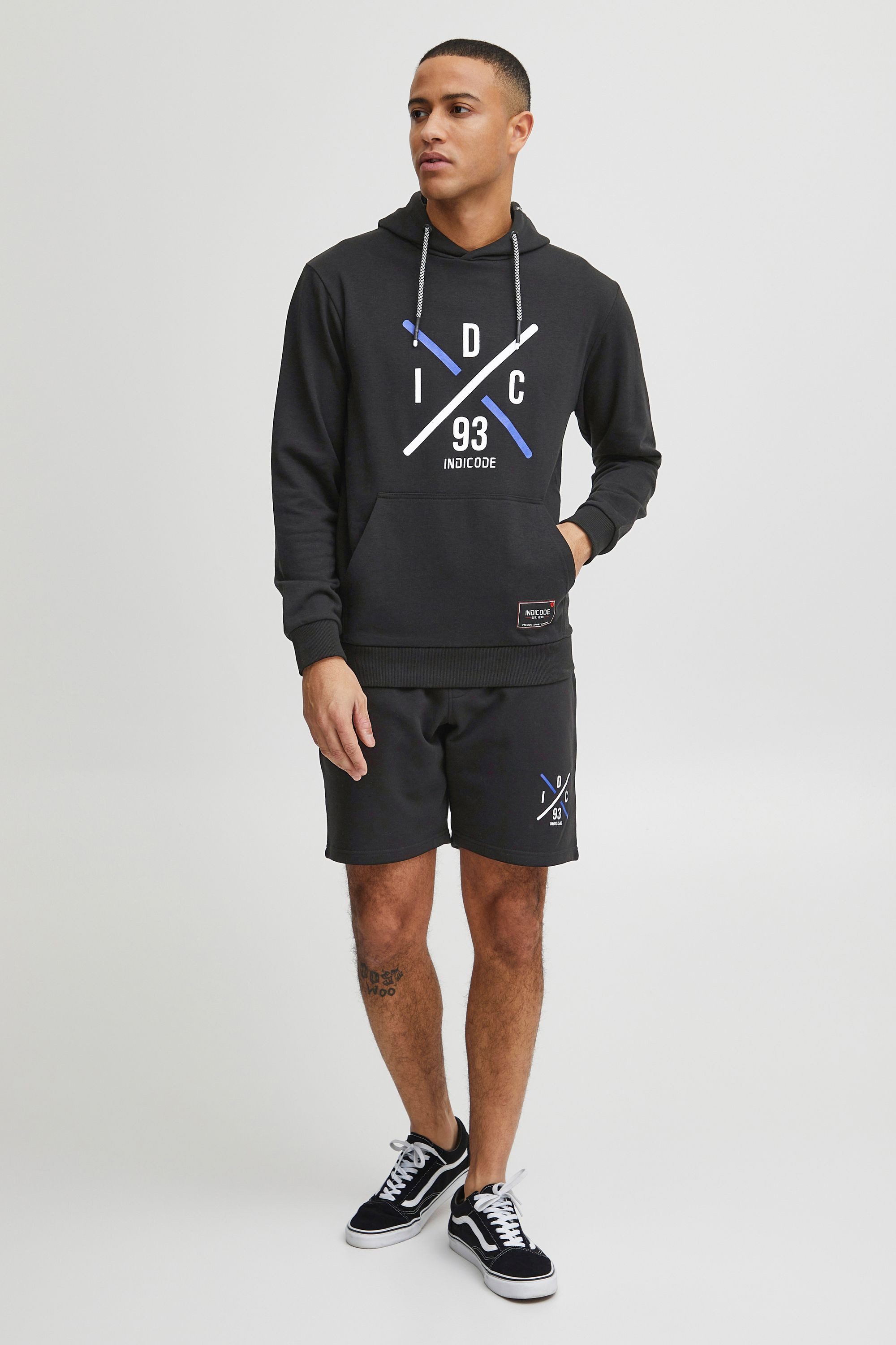Indicode Hoodie IDLeon Modischer Pullover