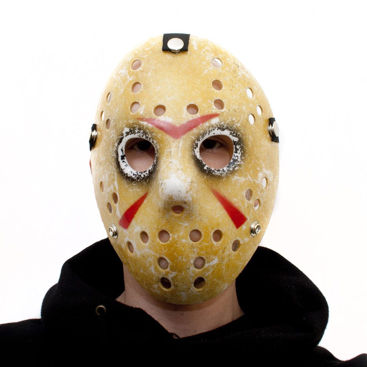 Goods+Gadgets Kostüm Vintage Jason Hockey-Maske, Halloween Party Kostüm  Verkleidung