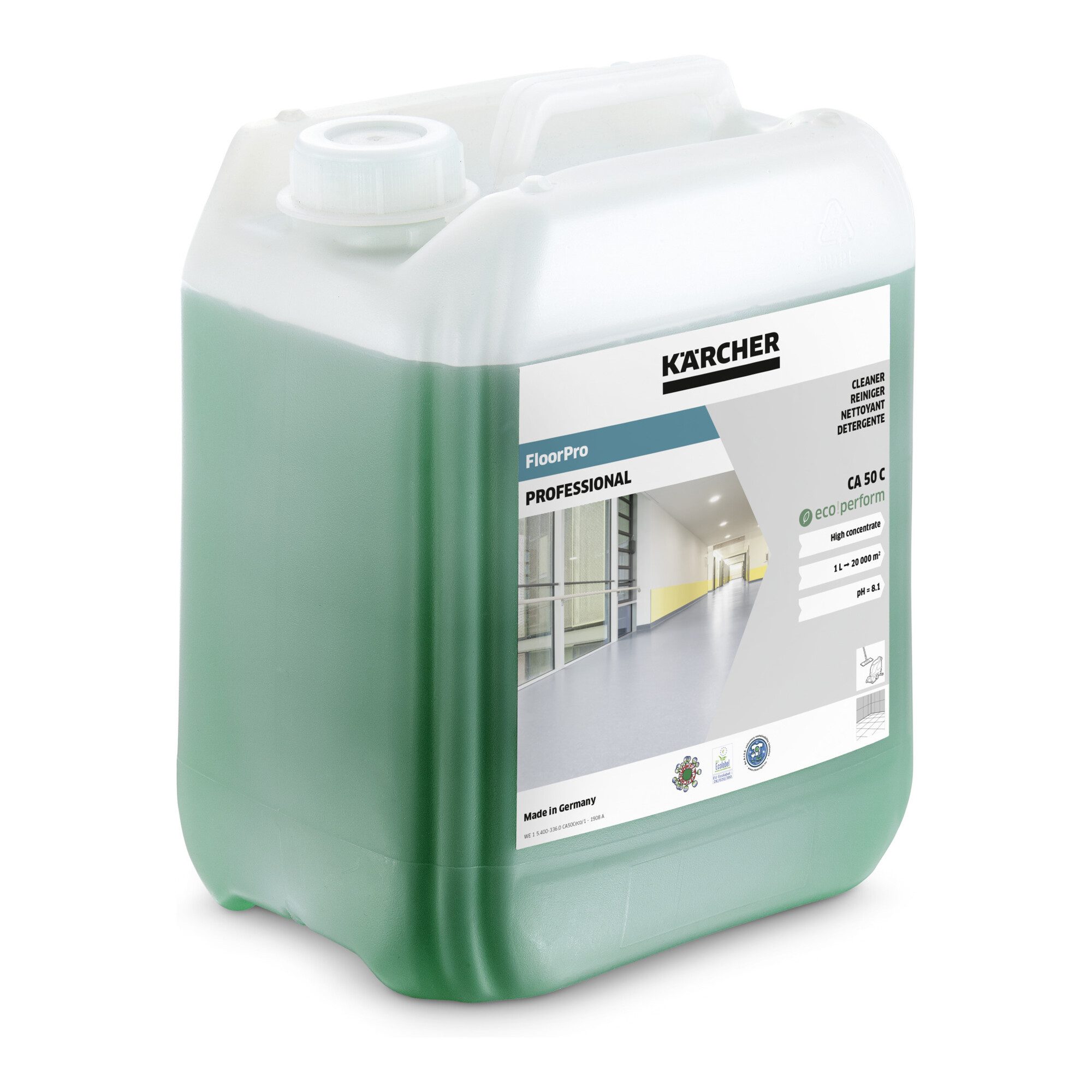 KÄRCHER Klemmen Kärcher FloorPro Reiniger CA 50 C eco!perform, 5 l