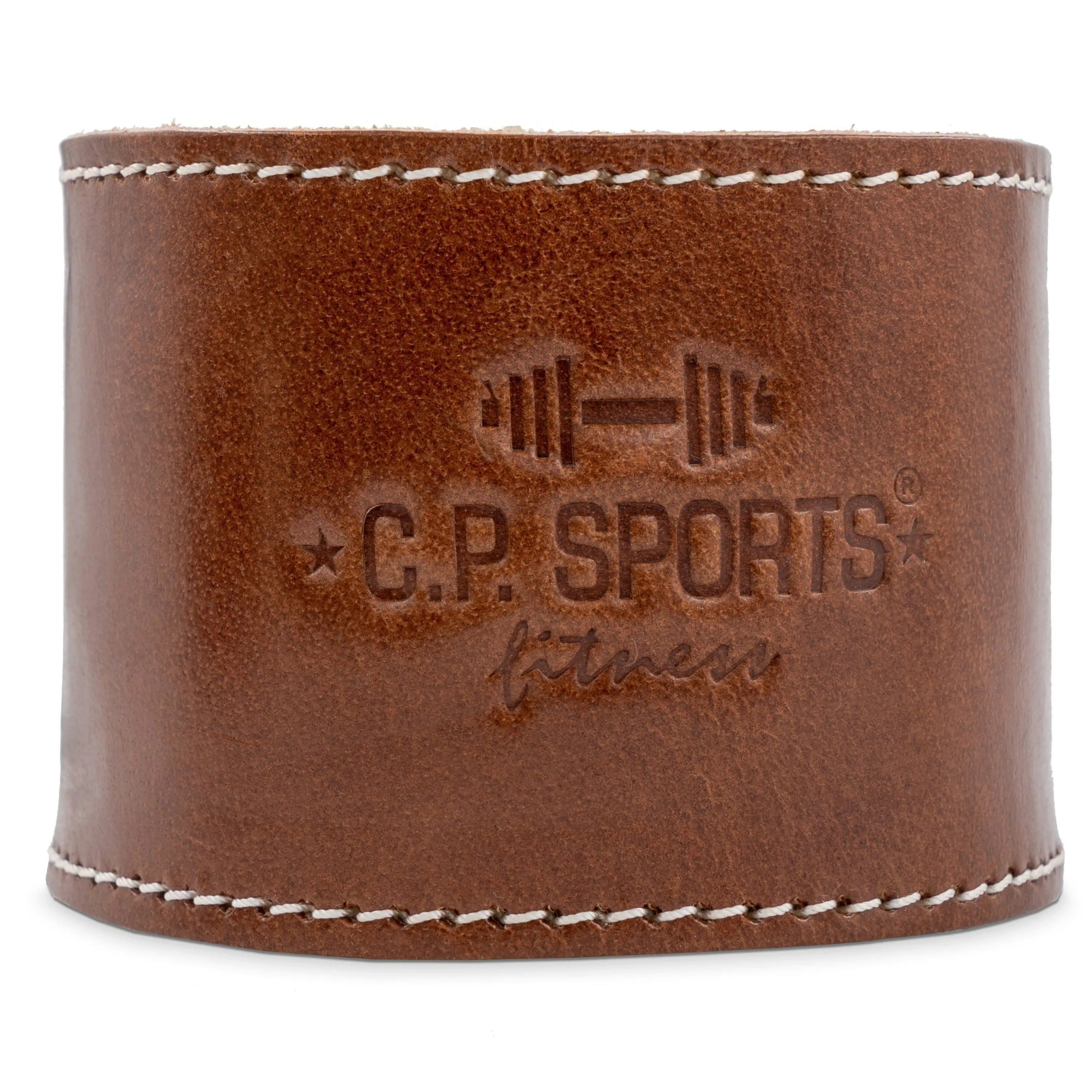 Sport-Knight® Trainingsmanschette Premium Fußschlaufe Leder, weich gepolstert