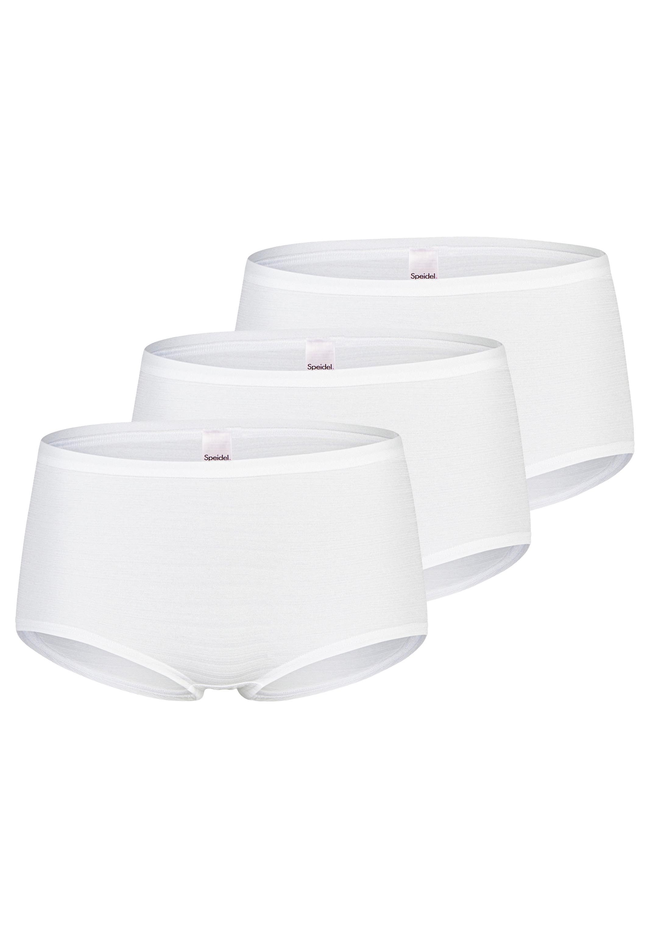 Speidel Panty 3er Pack Cotton & More (Spar-Set, 3-St) Panty - Baumwolle - Atmungsaktiv - Elastischer Tragekomfort