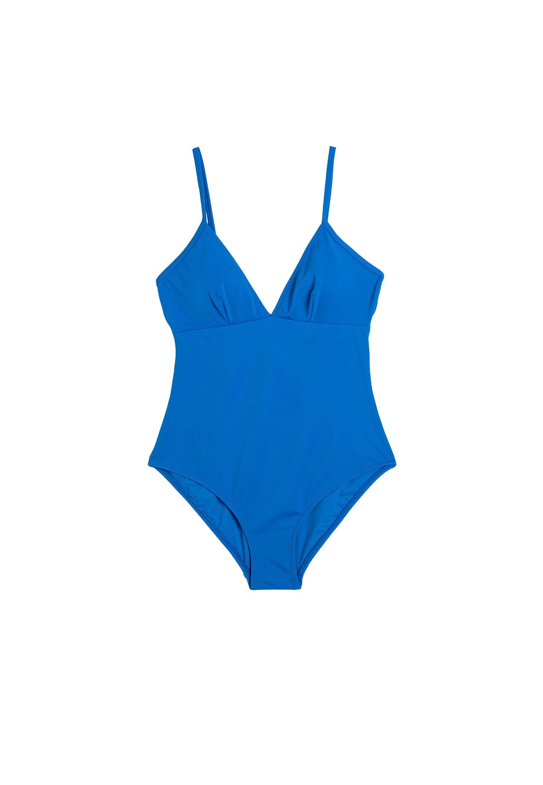 Badeanzug Badeanzug Mit V-Ausschnitt Schwimmanzüge