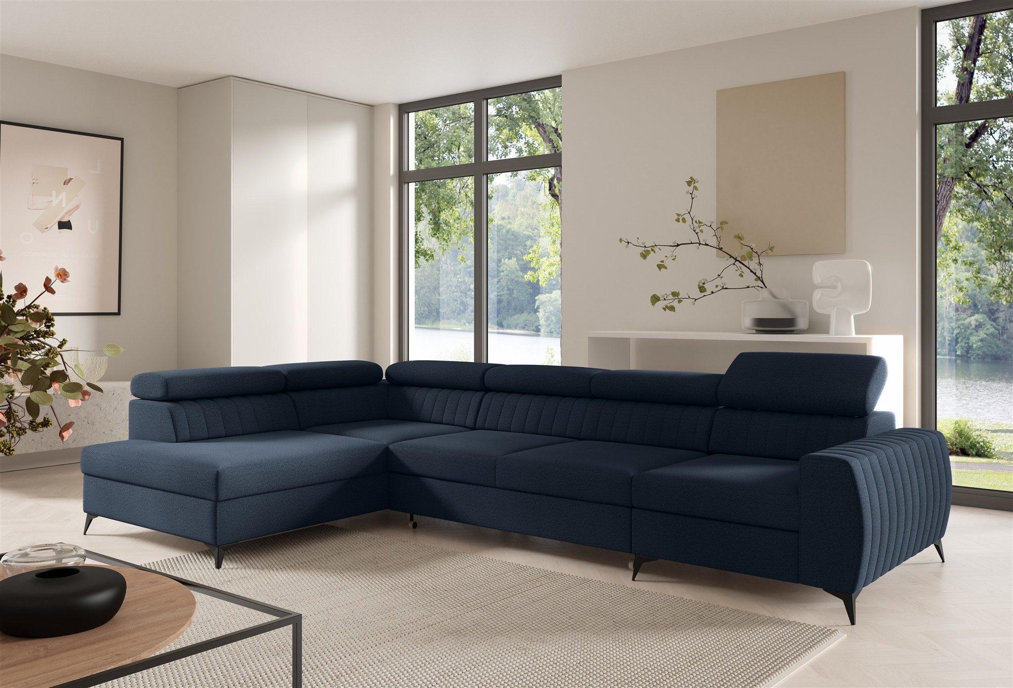 Fun Möbel Ecksofa Schlafsofa Sofa TORONTO günstig online kaufen