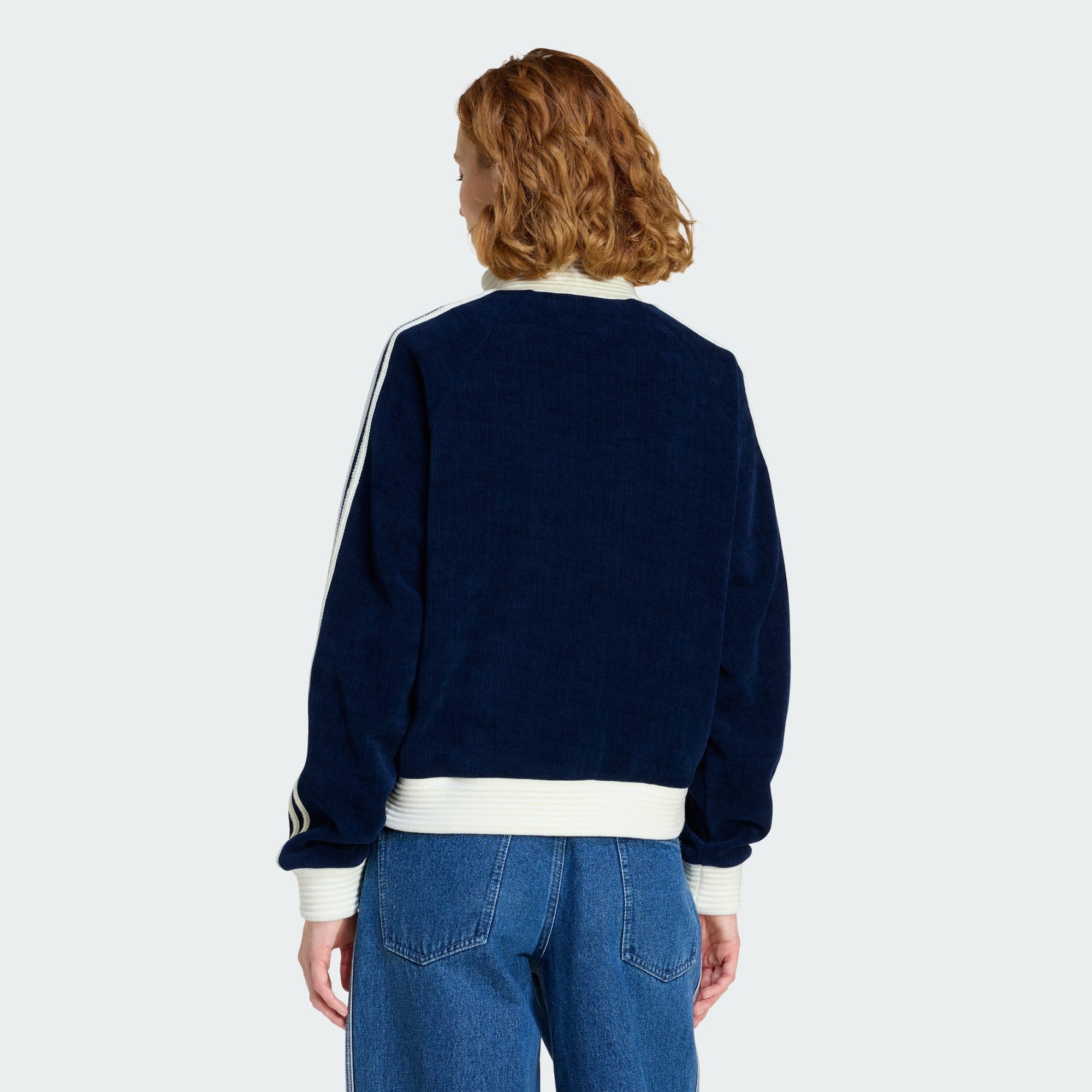 adidas Originals Blouson ADIDAS ORIGINALS VELOUR KNIT TRACK TOP (1-St) günstig online kaufen