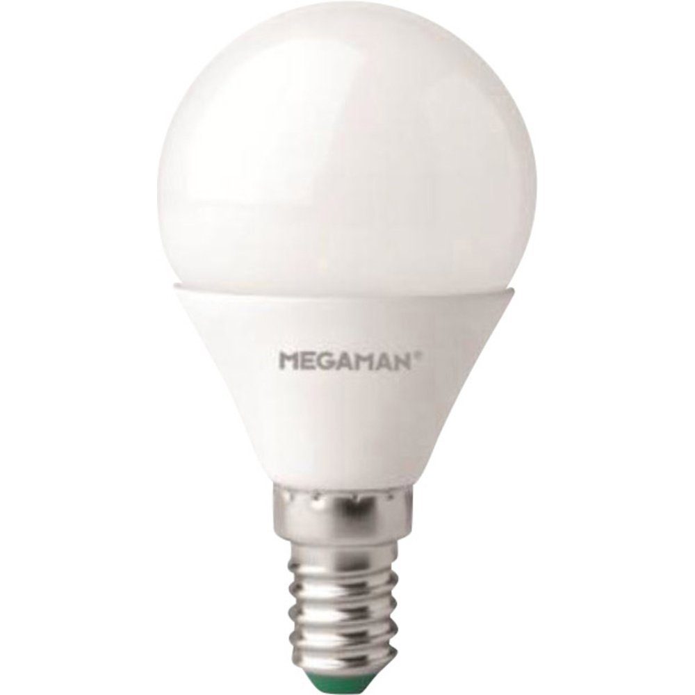 Megaman LED-Leuchtmittel Megaman LG2605.5 E14 2800K LED EEK F (A - G) E14 Tropfenform 5.5 W = 4