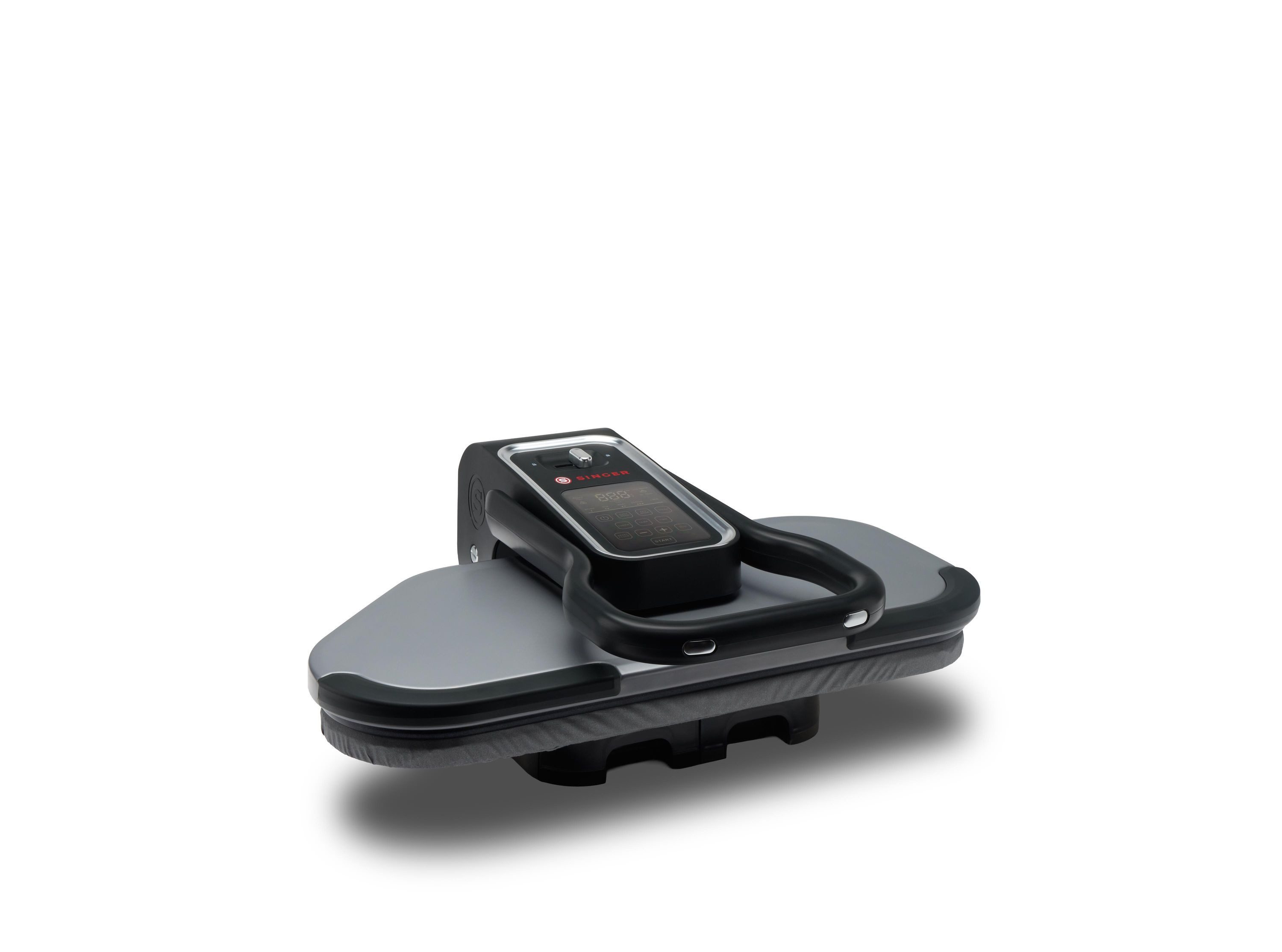 Singer Dampfbügeleisen VSM Intelligent 2.0 26, Komfortable Dampfbügelpresse mit großer antihaft Bügelfläche