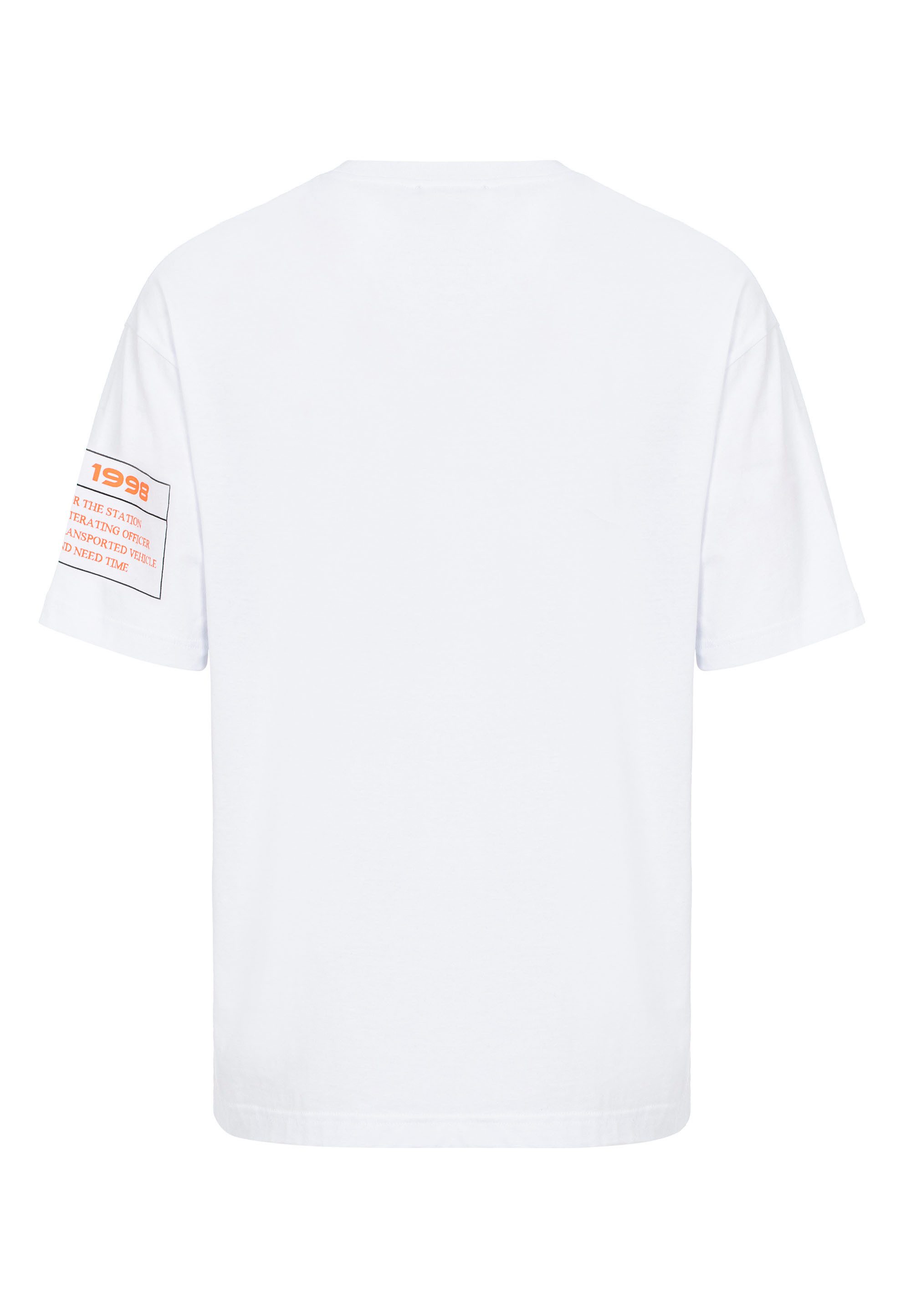RedBridge T-Shirt Oversized mit Totenkopf-Print - günstig online kaufen