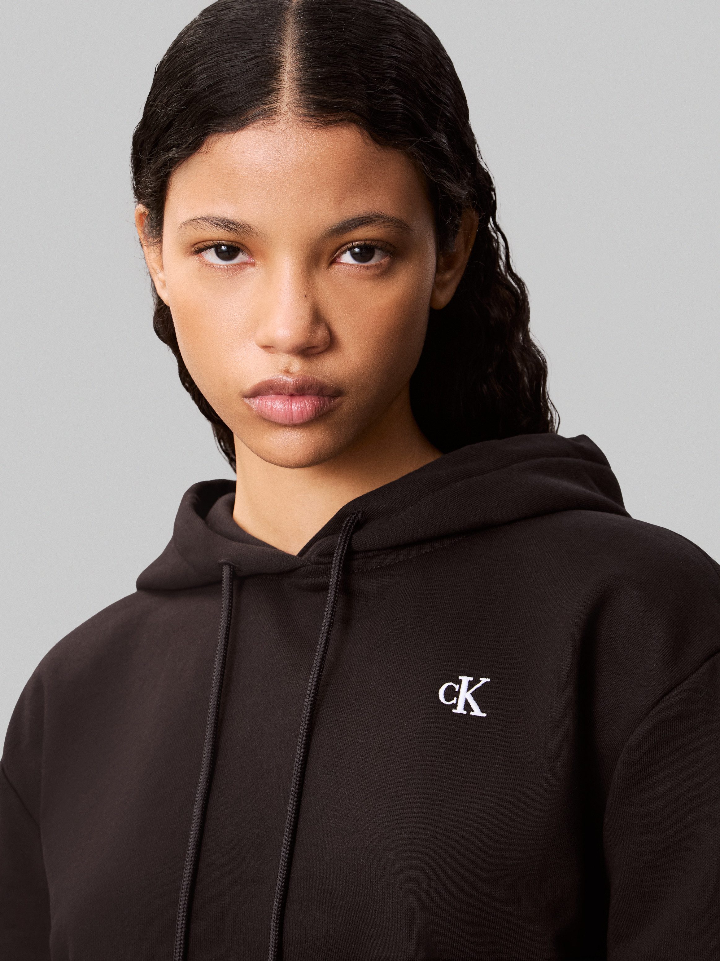 Calvin Klein Jeans Kapuzensweatshirt LS ARCHIVE TERRY PO HOOD Mit Rundhalsausschnitt