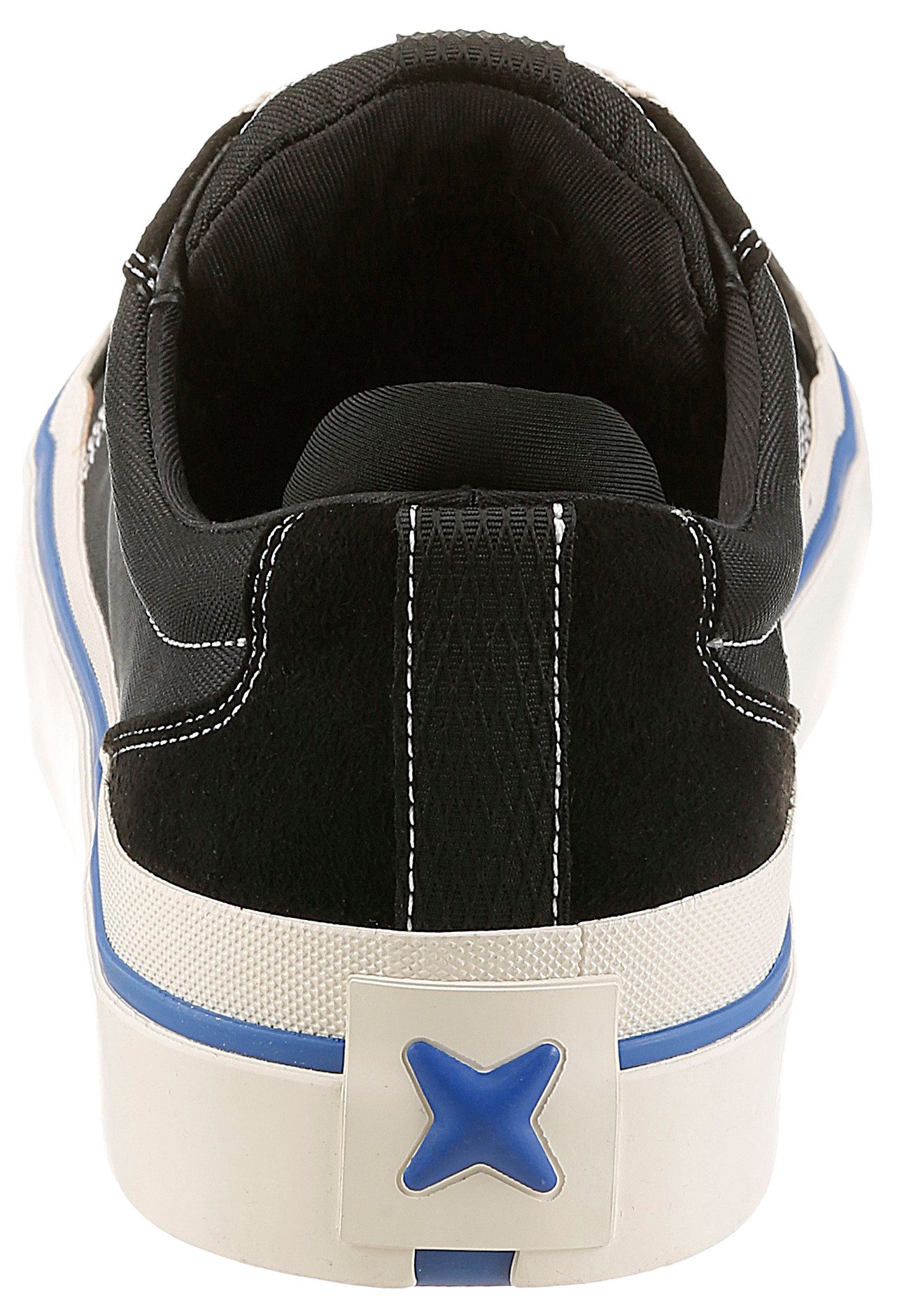 HUGO Blue-x_tenn Sneaker Schnürschuh, Halbschuh, Freizeitsneaker im angesagten Skaterlook
